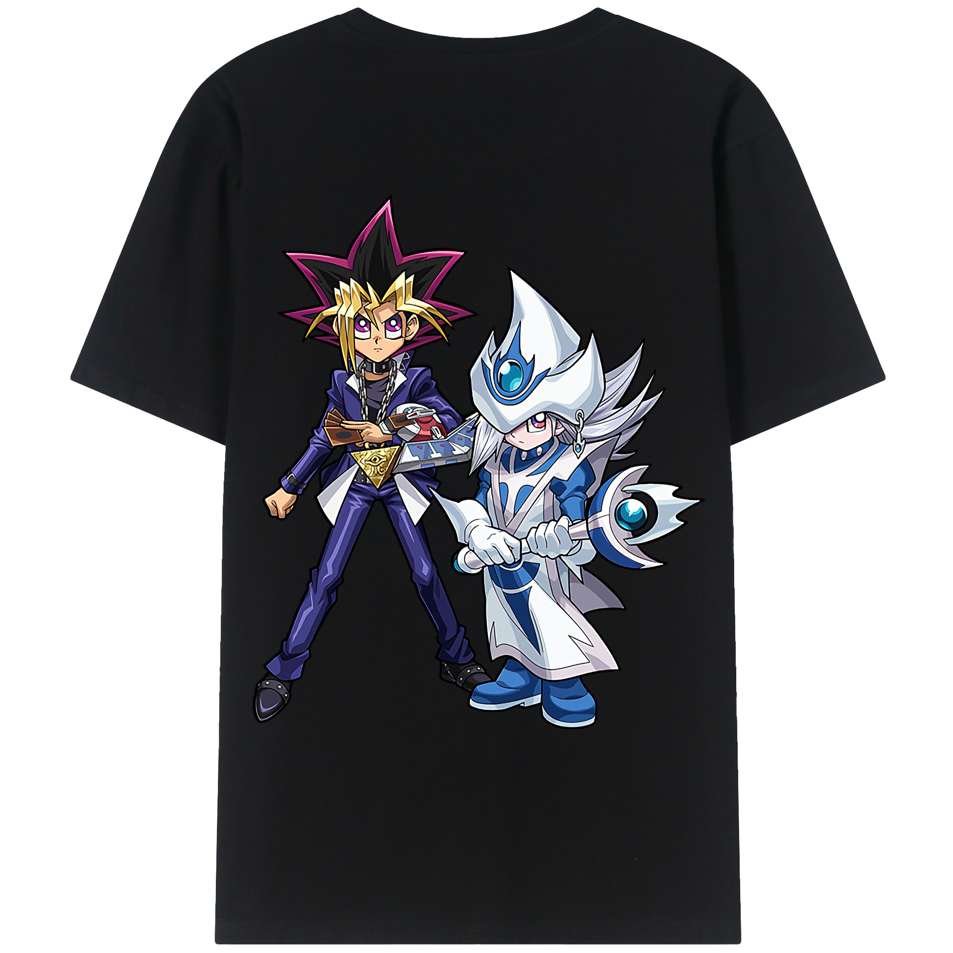 （画像用） 遊☆戯☆王 Yu-Gi-Oh! レディース半袖Tシャツ(バックプリント)