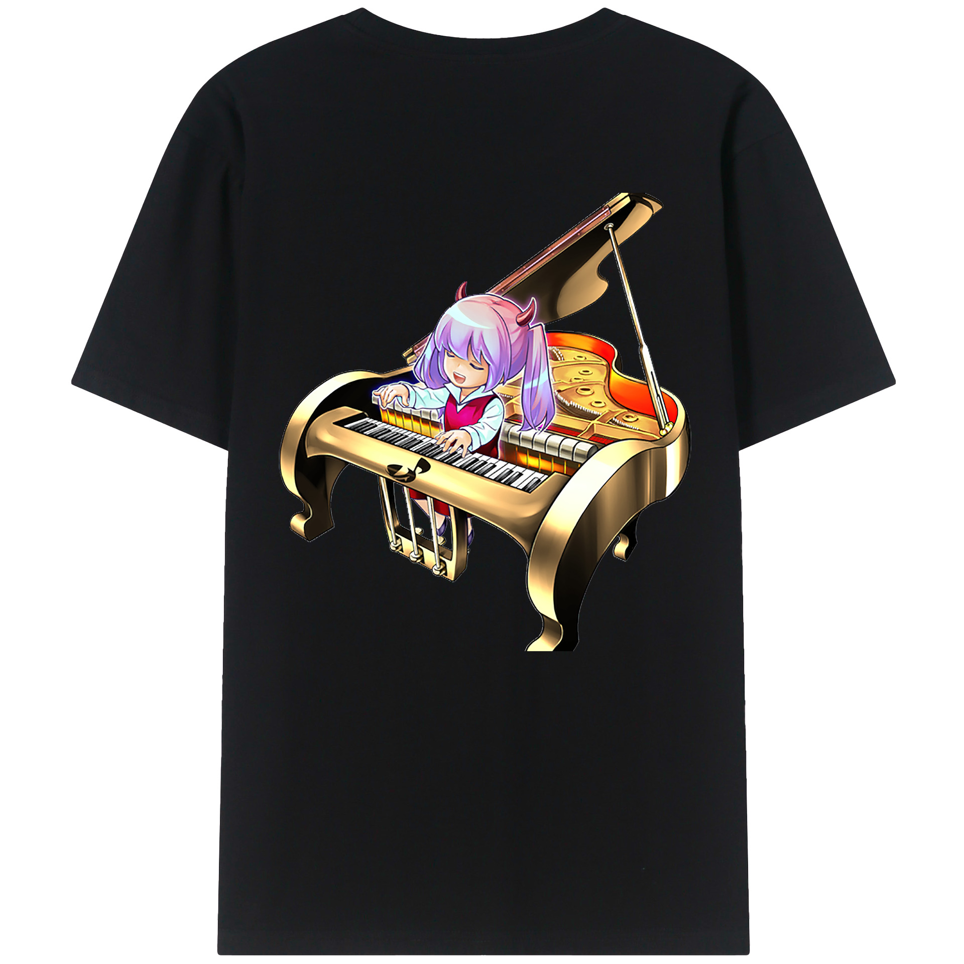 （画像用） 遊☆戯☆王 Yu-Gi-Oh! レディース半袖Tシャツ(バックプリント)