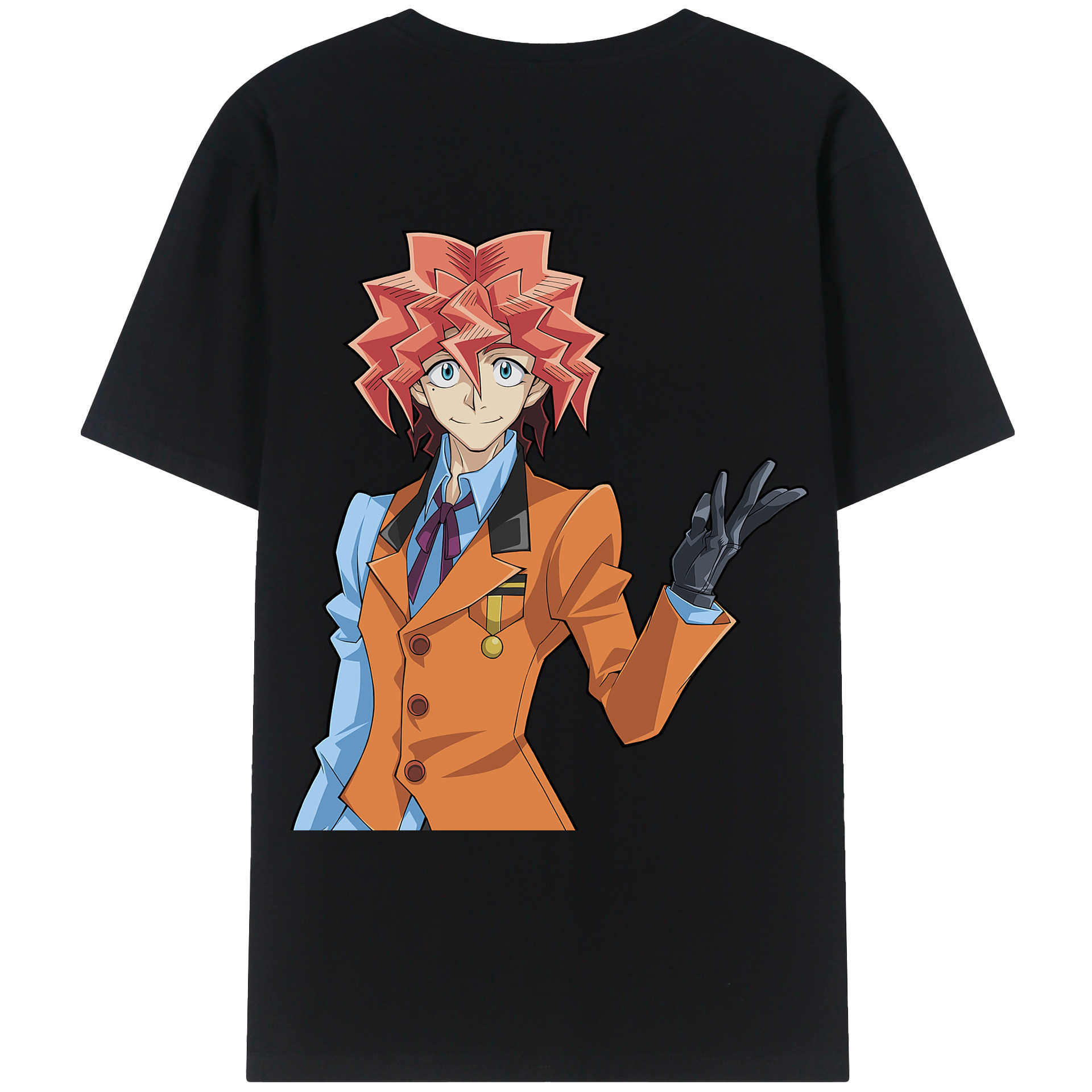 遊☆戯☆王 Yu-Gi-Oh! レディース半袖Tシャツ(バックプリント)