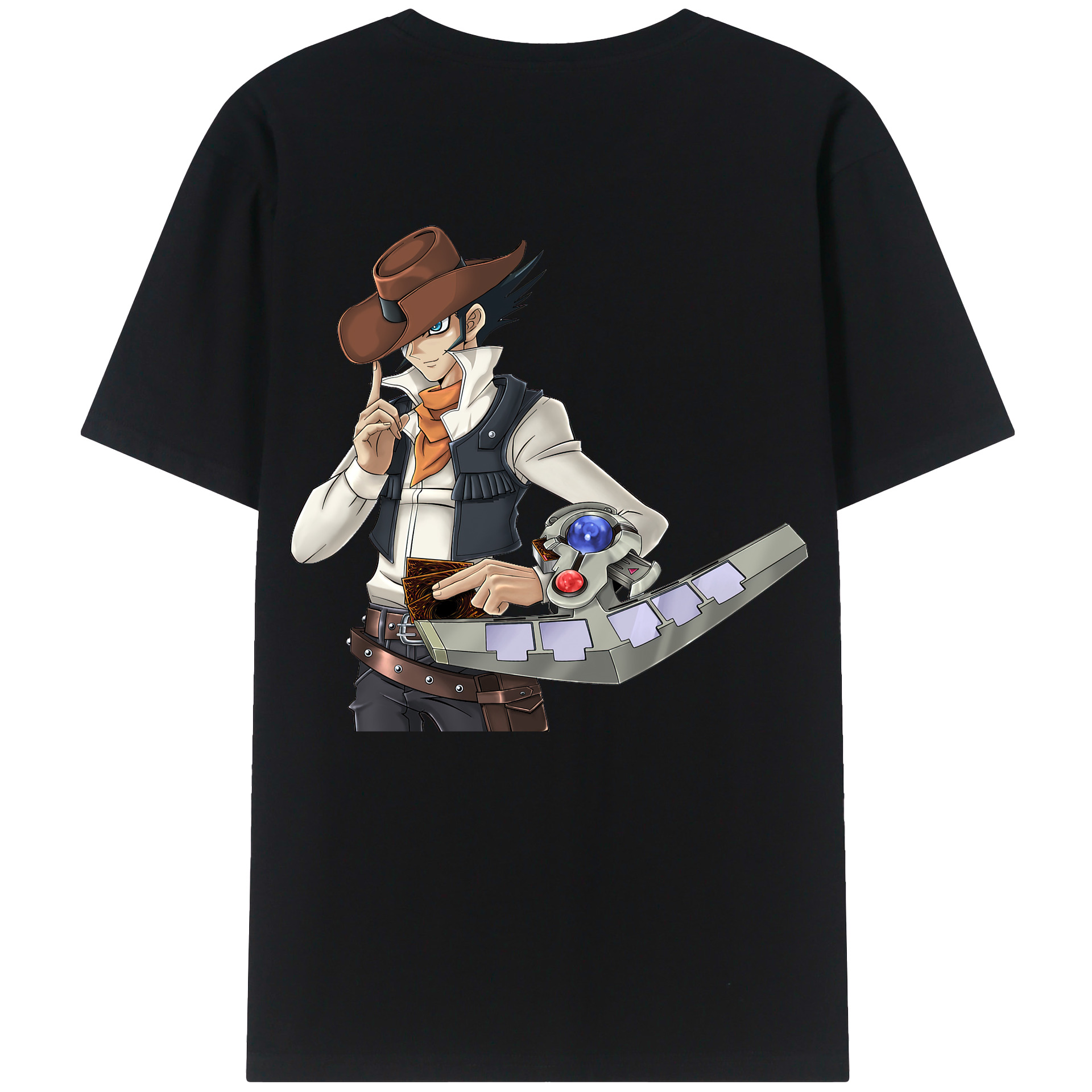 遊☆戯☆王 Yu-Gi-Oh! レディース半袖Tシャツ(バックプリント)