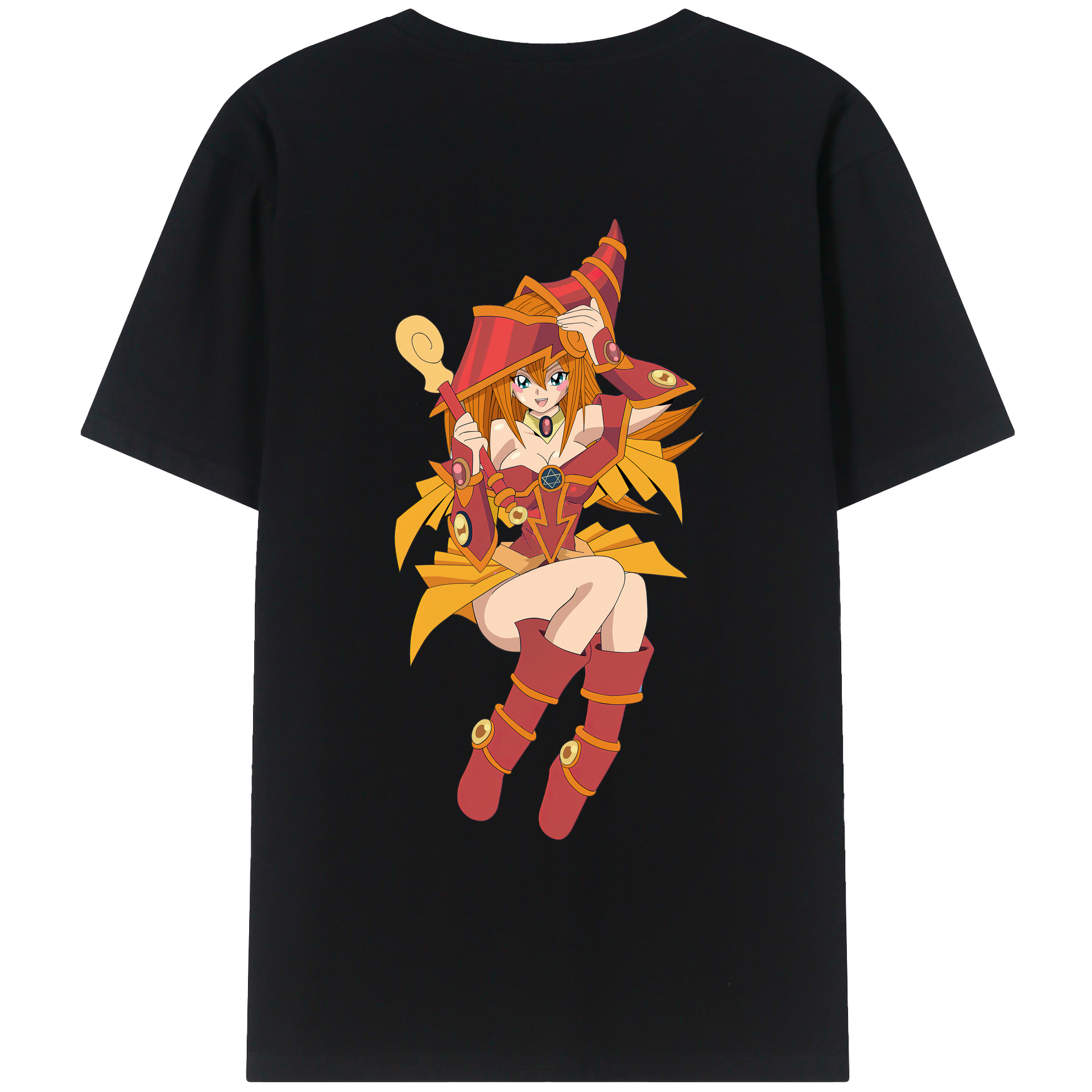 （画像用） 遊☆戯☆王 Yu-Gi-Oh! レディース半袖Tシャツ(バックプリント)