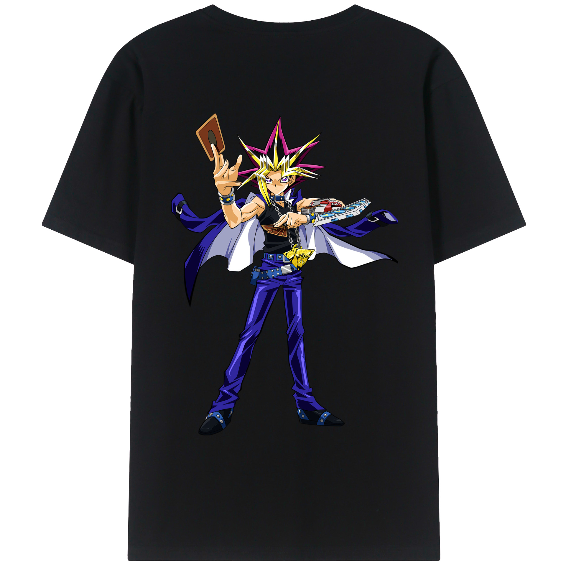 （画像用） 遊☆戯☆王 Yu-Gi-Oh! レディース半袖Tシャツ(バックプリント)