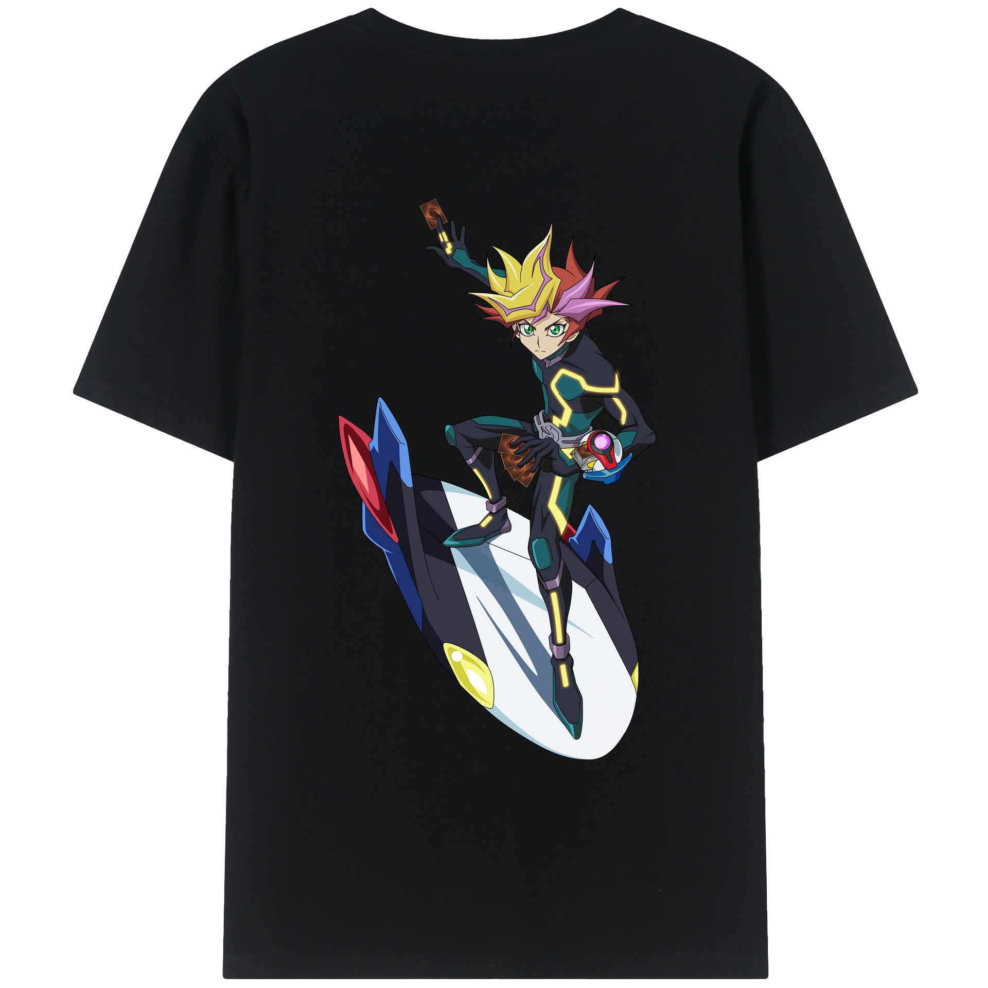 （画像用） 遊☆戯☆王 Yu-Gi-Oh! レディース半袖Tシャツ(バックプリント)