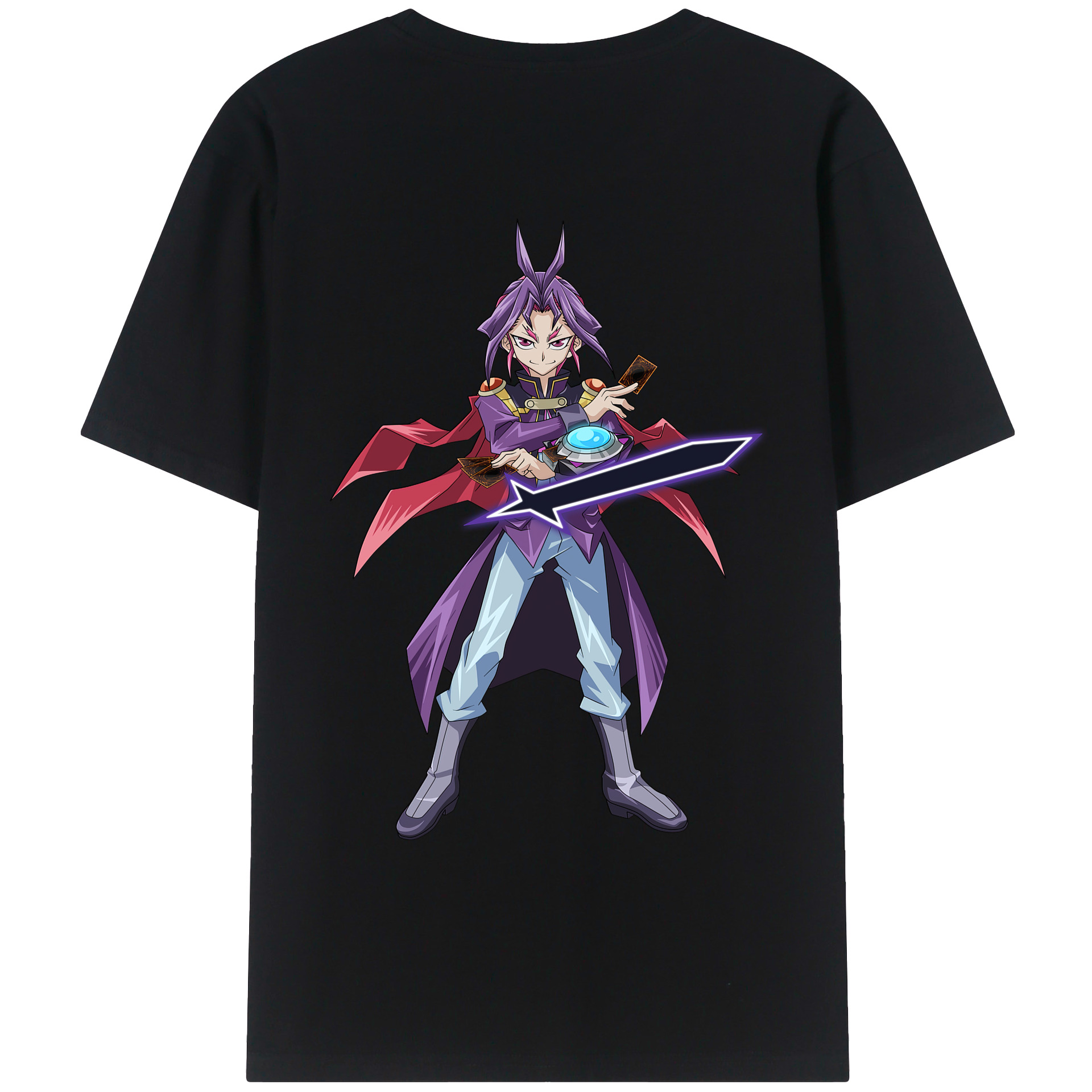 （画像用） 遊☆戯☆王 Yu-Gi-Oh! レディース半袖Tシャツ(バックプリント)
