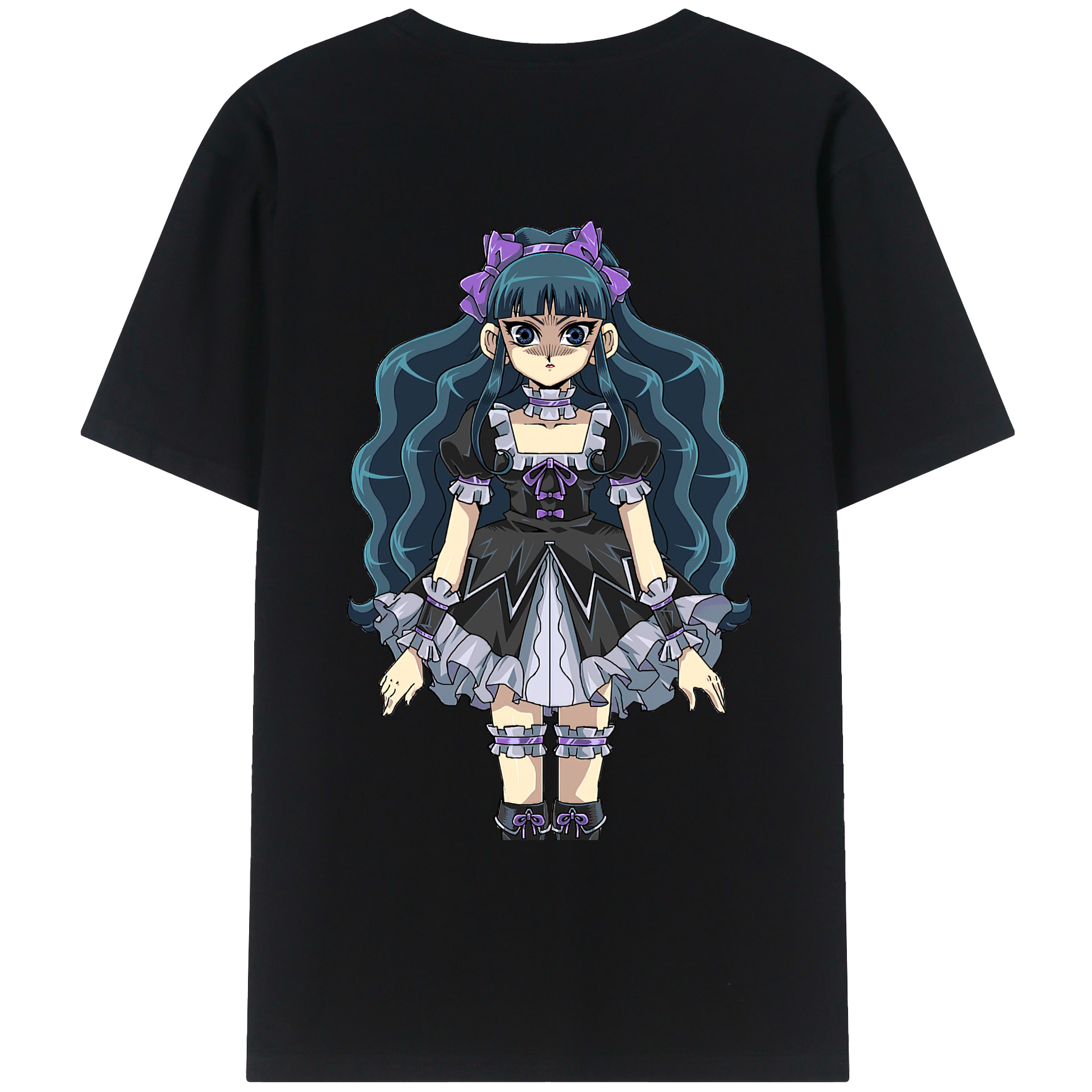 （画像用） 遊☆戯☆王 Yu-Gi-Oh! レディース半袖Tシャツ(バックプリント)