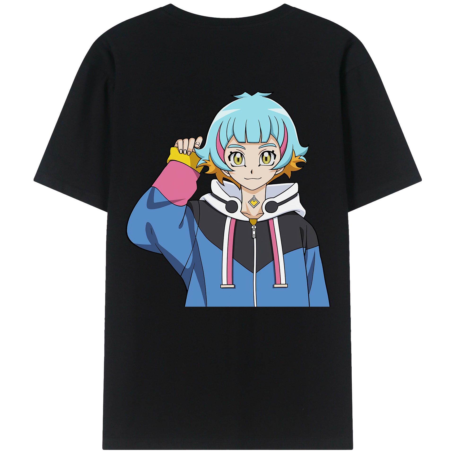 （画像用） 遊☆戯☆王 Yu-Gi-Oh! レディース半袖Tシャツ(バックプリント)