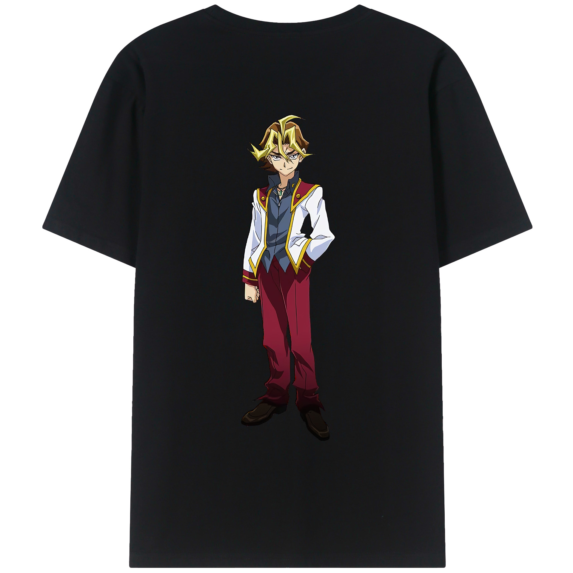 （画像用） 遊☆戯☆王 Yu-Gi-Oh! レディース半袖Tシャツ(バックプリント)