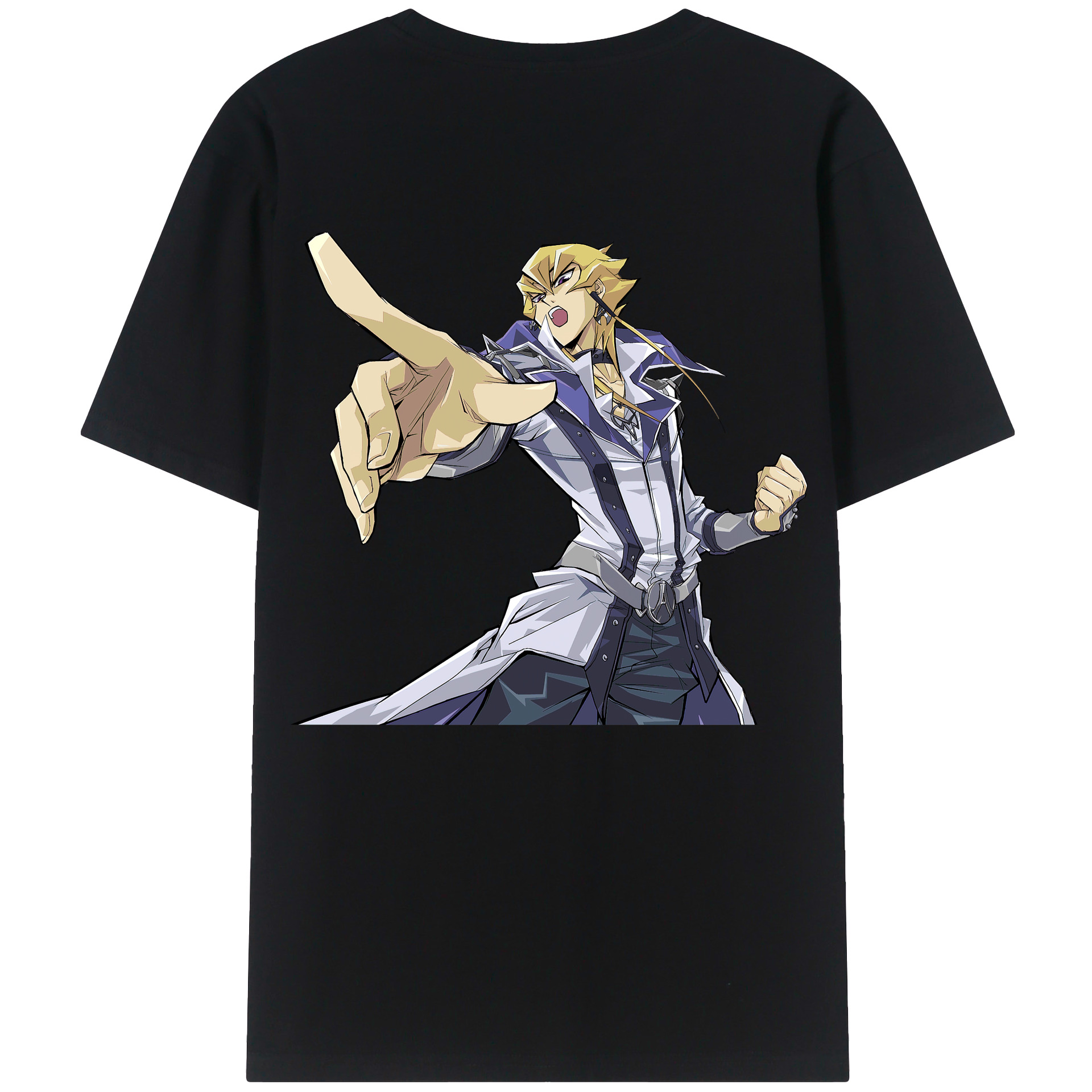 （画像用） 遊☆戯☆王 Yu-Gi-Oh! レディース半袖Tシャツ(バックプリント)
