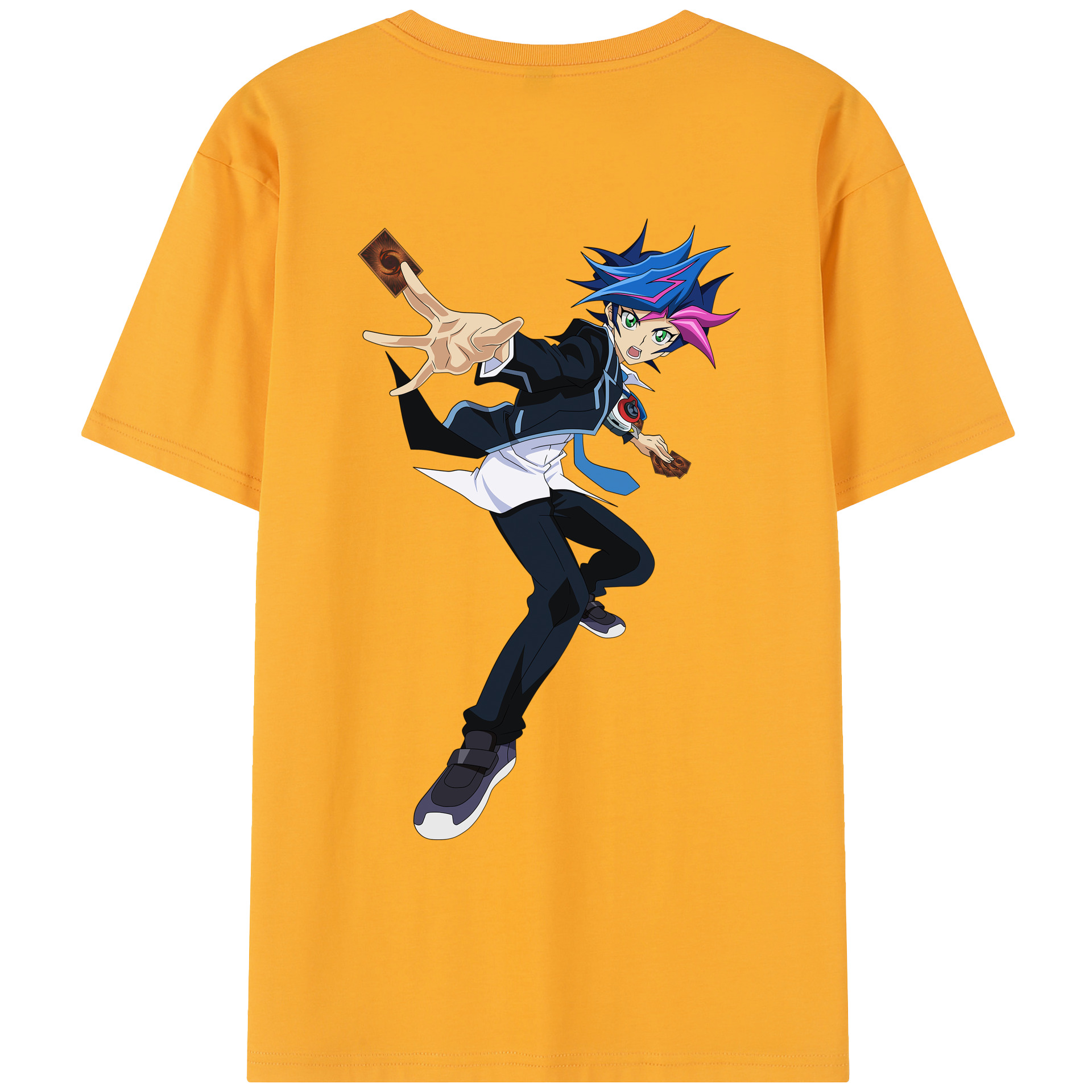 （画像用） 遊☆戯☆王 Yu-Gi-Oh! レディース半袖Tシャツ(バックプリント)