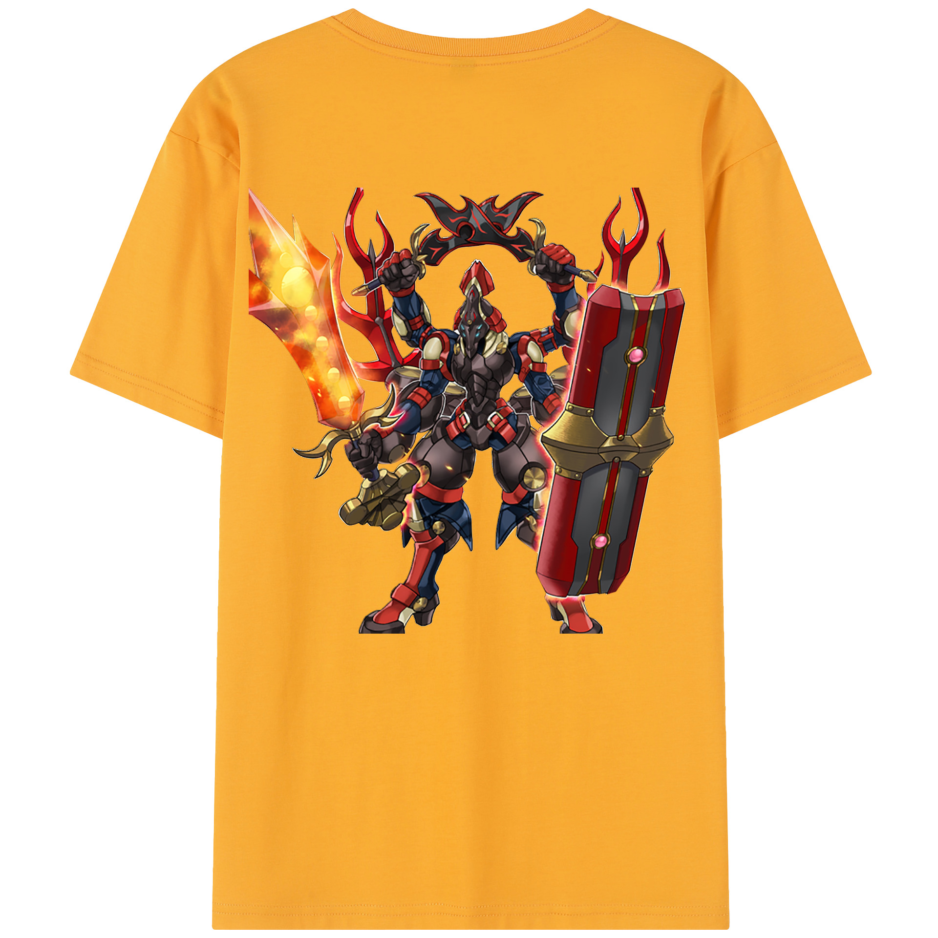 （画像用） 遊☆戯☆王 Yu-Gi-Oh! レディース半袖Tシャツ(バックプリント)