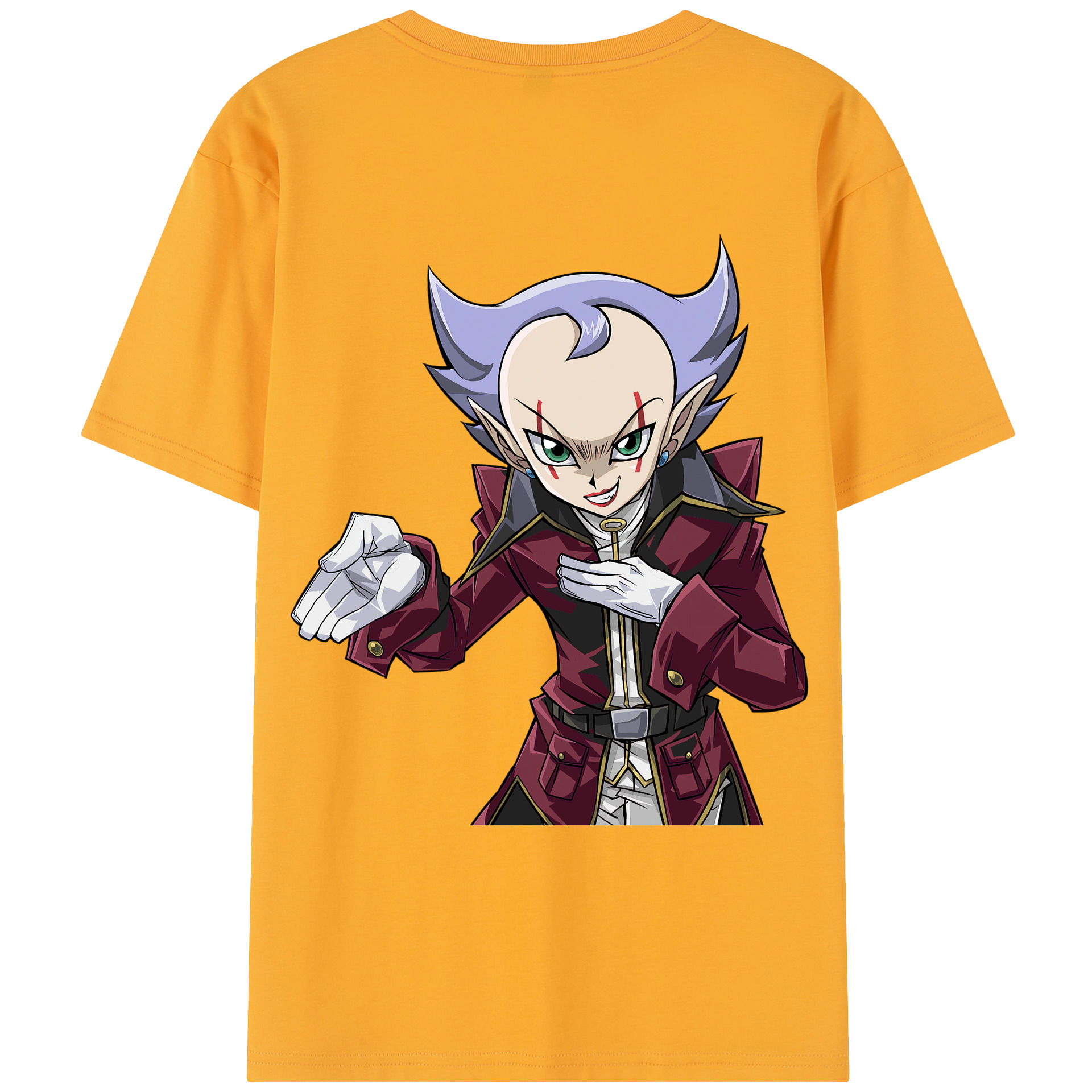 （画像用） 遊☆戯☆王 Yu-Gi-Oh! レディース半袖Tシャツ(バックプリント)