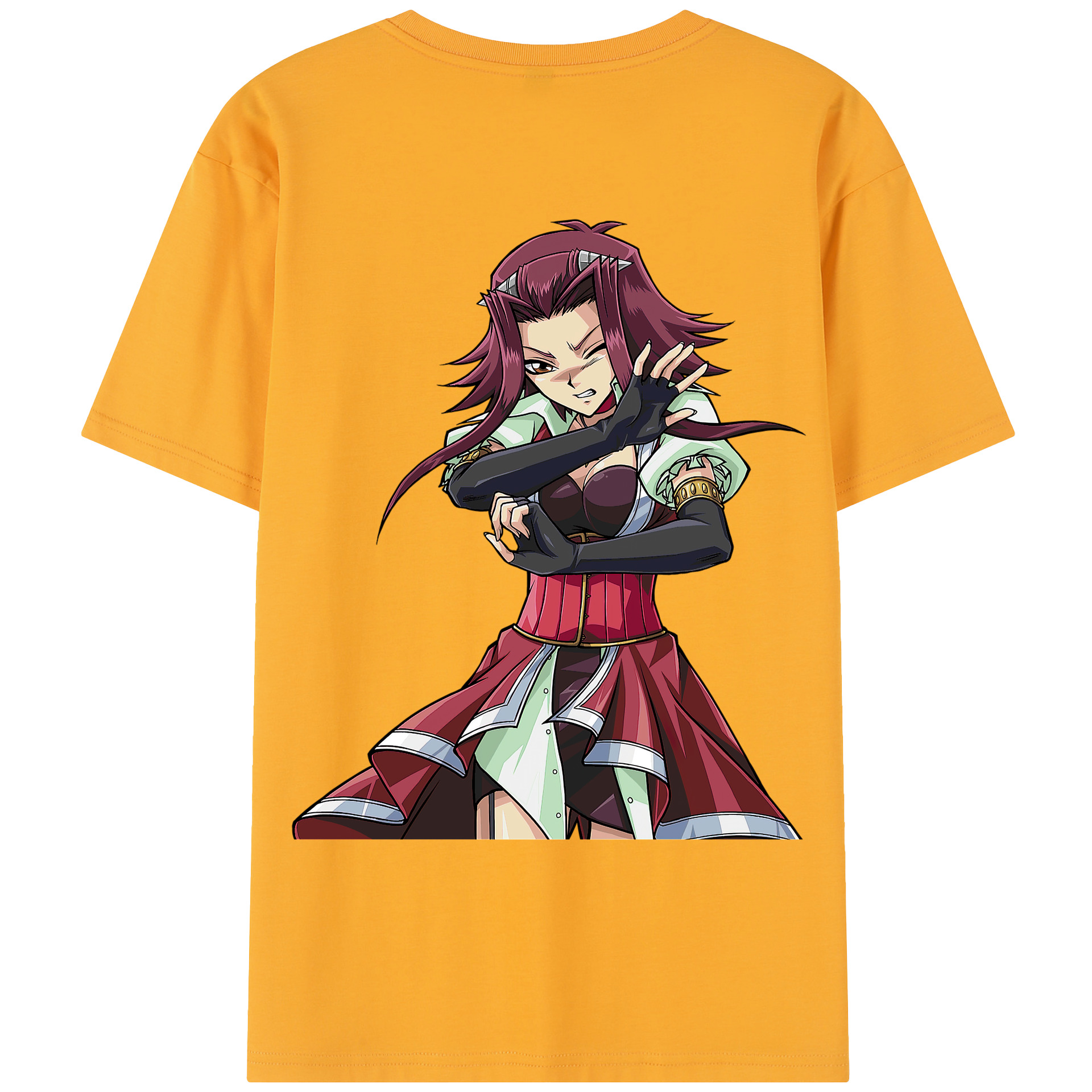 （画像用） 遊☆戯☆王 Yu-Gi-Oh! レディース半袖Tシャツ(バックプリント)