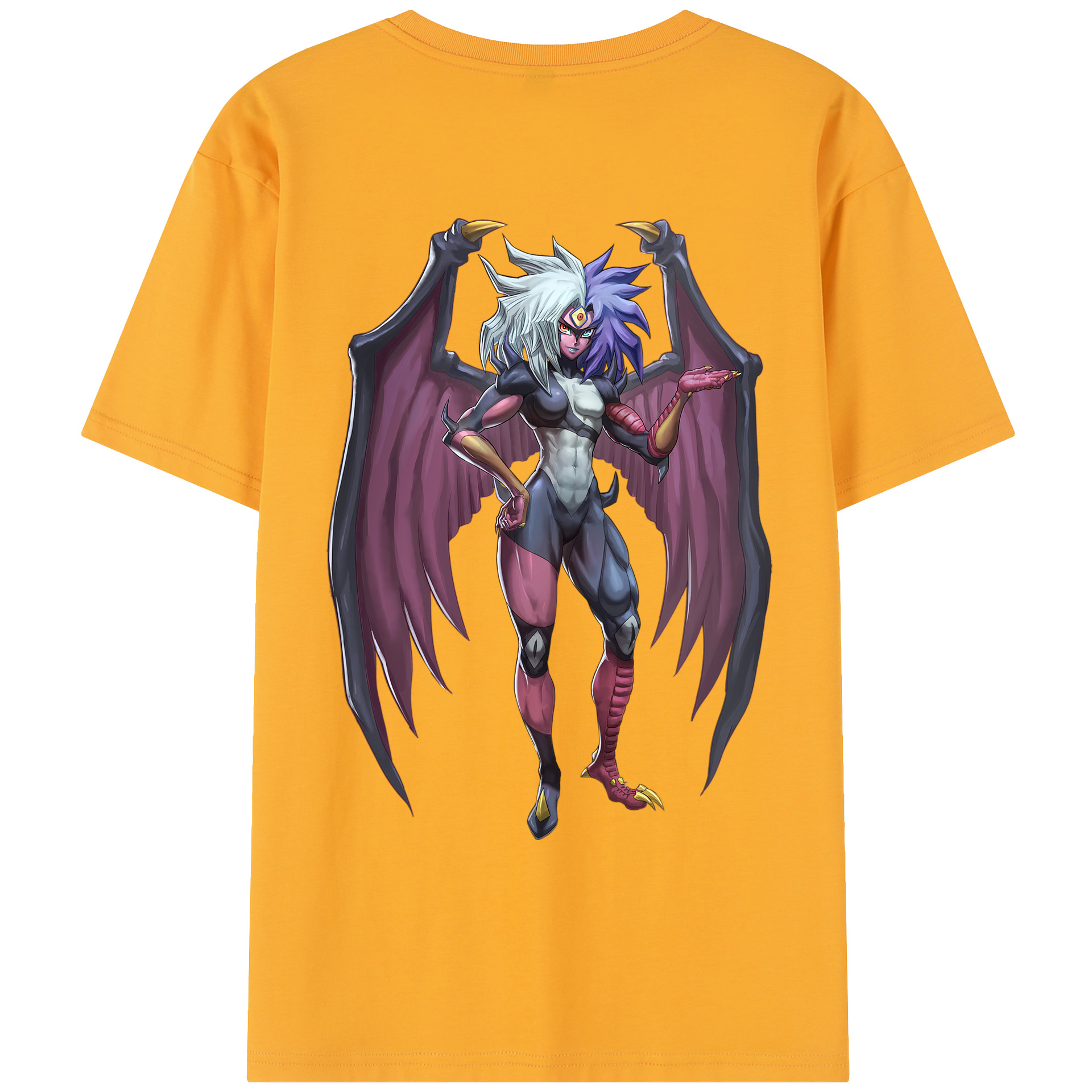 （画像用） 遊☆戯☆王 Yu-Gi-Oh! レディース半袖Tシャツ(バックプリント)