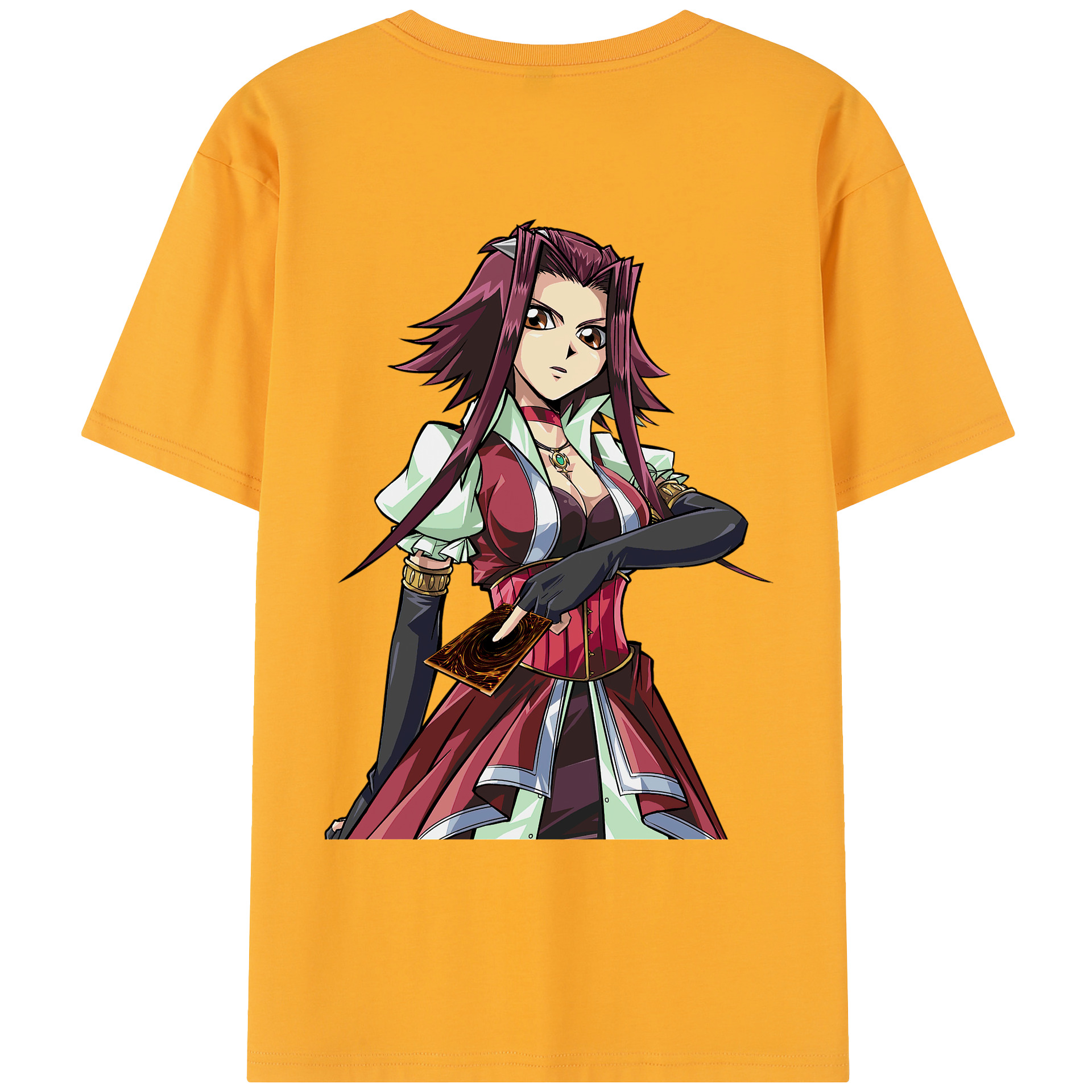 （画像用） 遊☆戯☆王 Yu-Gi-Oh! レディース半袖Tシャツ(バックプリント)