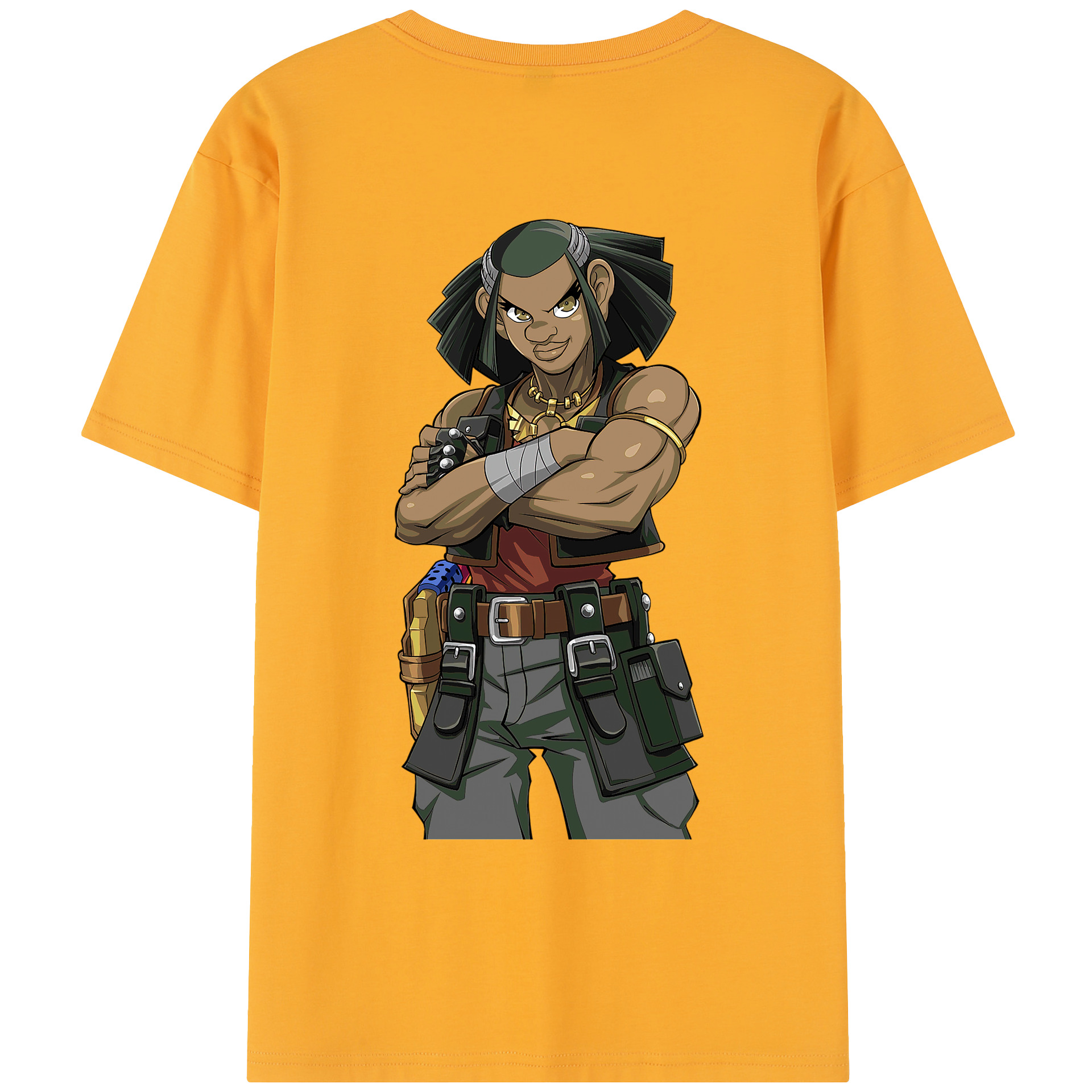 （画像用） 遊☆戯☆王 Yu-Gi-Oh! レディース半袖Tシャツ(バックプリント)