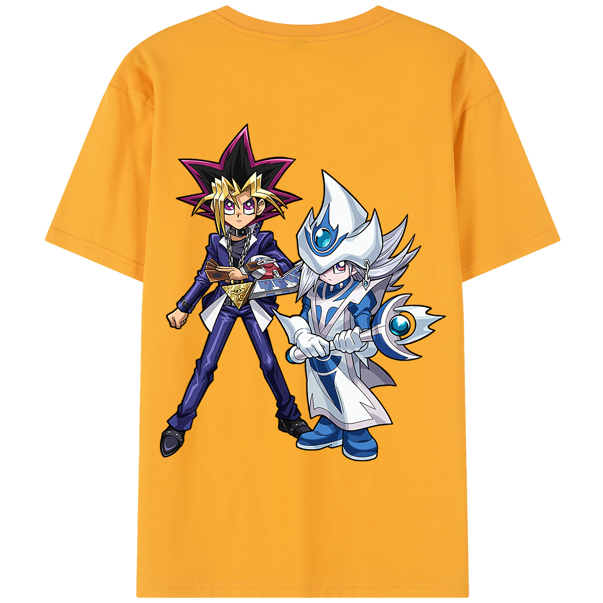（画像用） 遊☆戯☆王 Yu-Gi-Oh! レディース半袖Tシャツ(バックプリント)