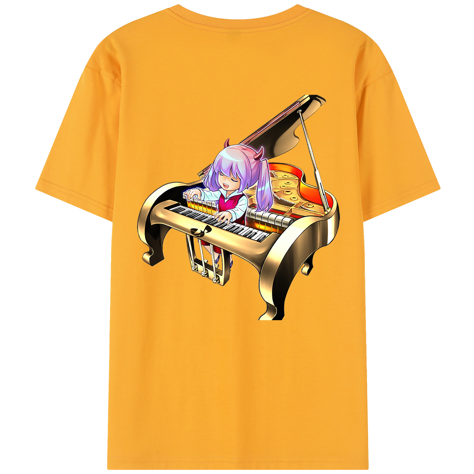 （画像用） 遊☆戯☆王 Yu-Gi-Oh! レディース半袖Tシャツ(バックプリント)