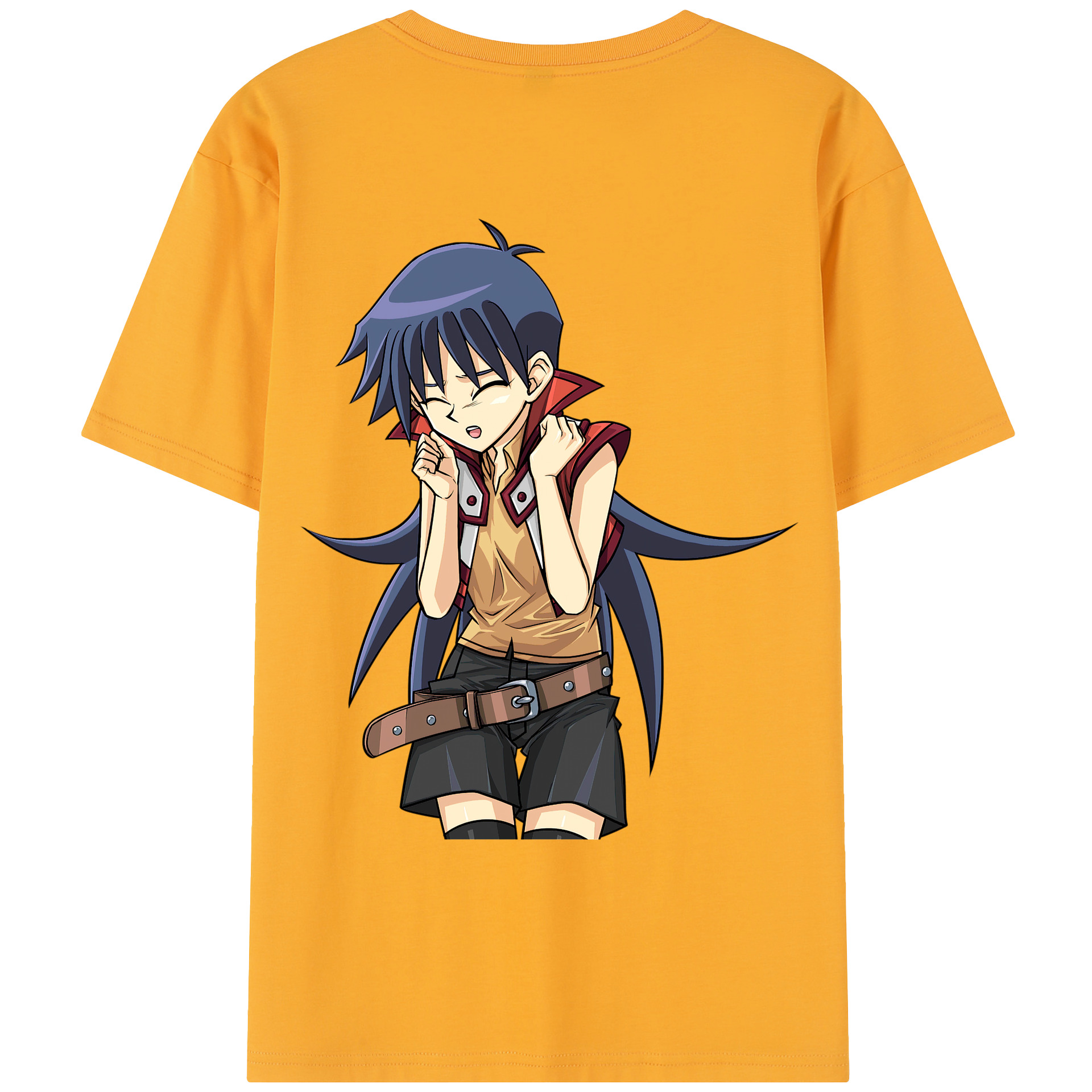 遊☆戯☆王 Yu-Gi-Oh! レディース半袖Tシャツ(バックプリント)