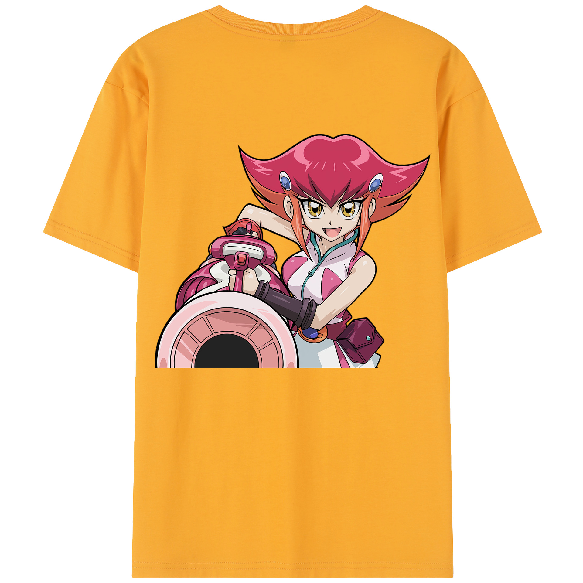 遊☆戯☆王 Yu-Gi-Oh! レディース半袖Tシャツ(バックプリント)