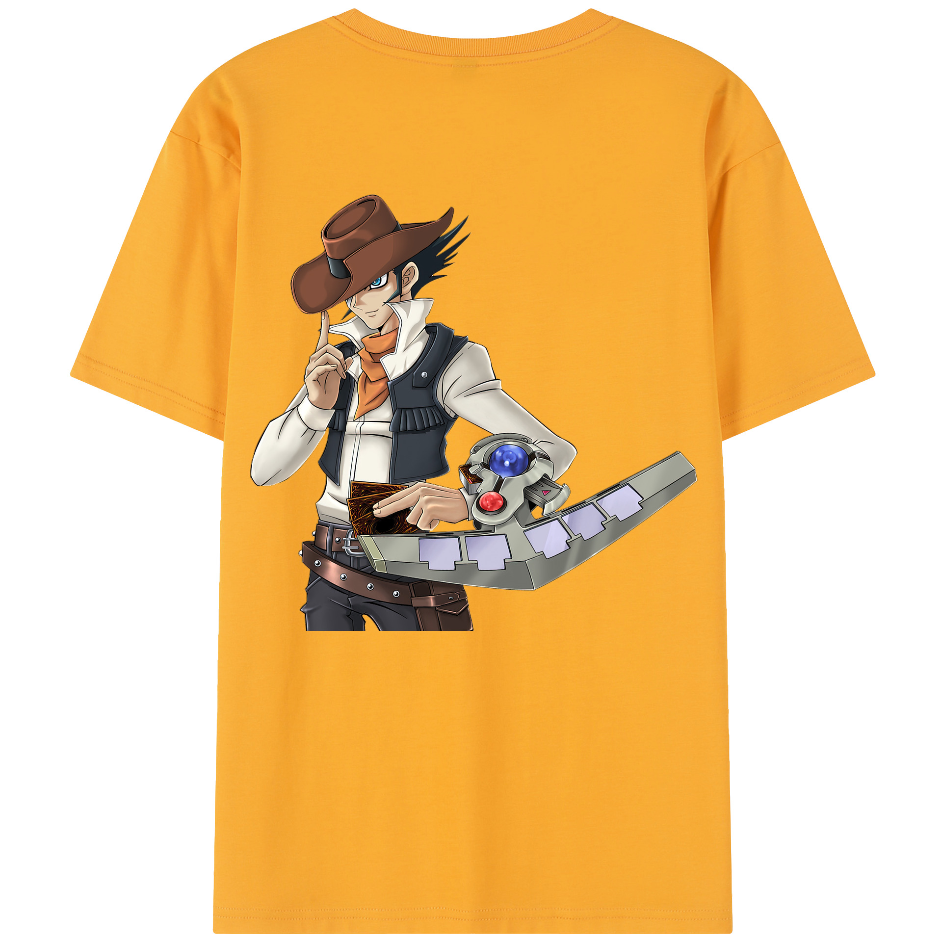 遊☆戯☆王 Yu-Gi-Oh! レディース半袖Tシャツ(バックプリント)