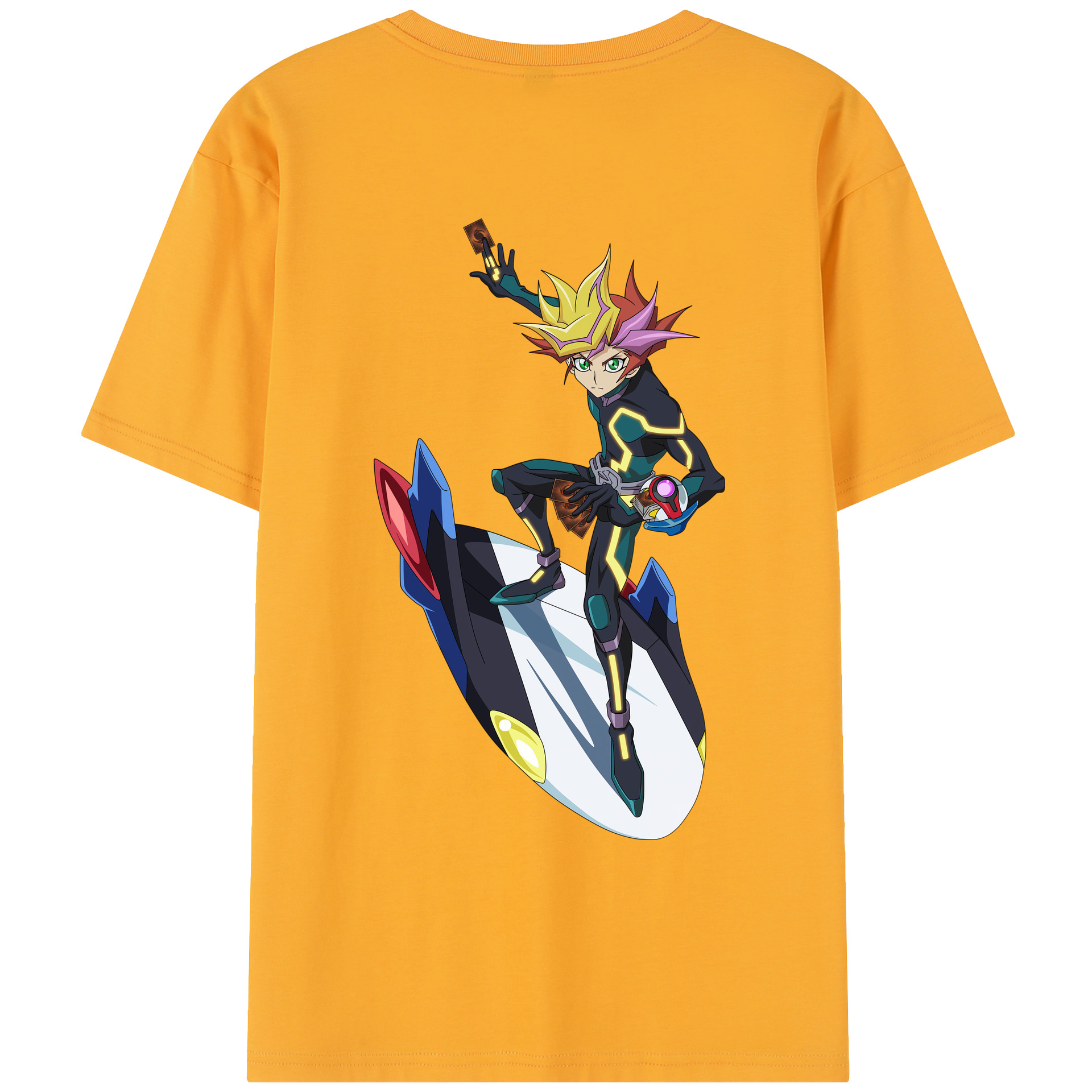 （画像用） 遊☆戯☆王 Yu-Gi-Oh! レディース半袖Tシャツ(バックプリント)