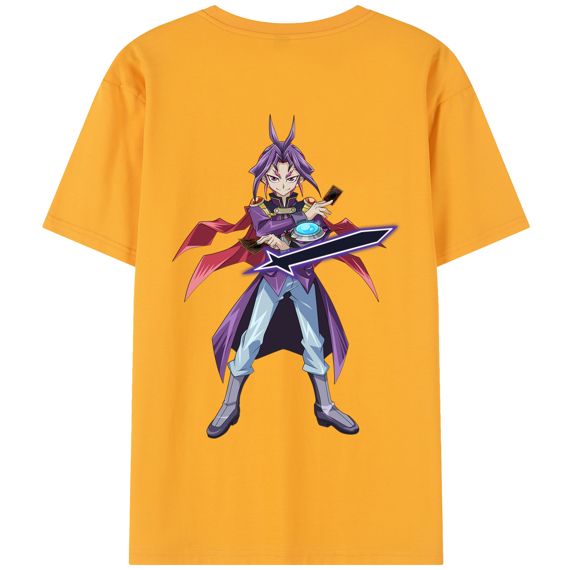 （画像用） 遊☆戯☆王 Yu-Gi-Oh! レディース半袖Tシャツ(バックプリント)