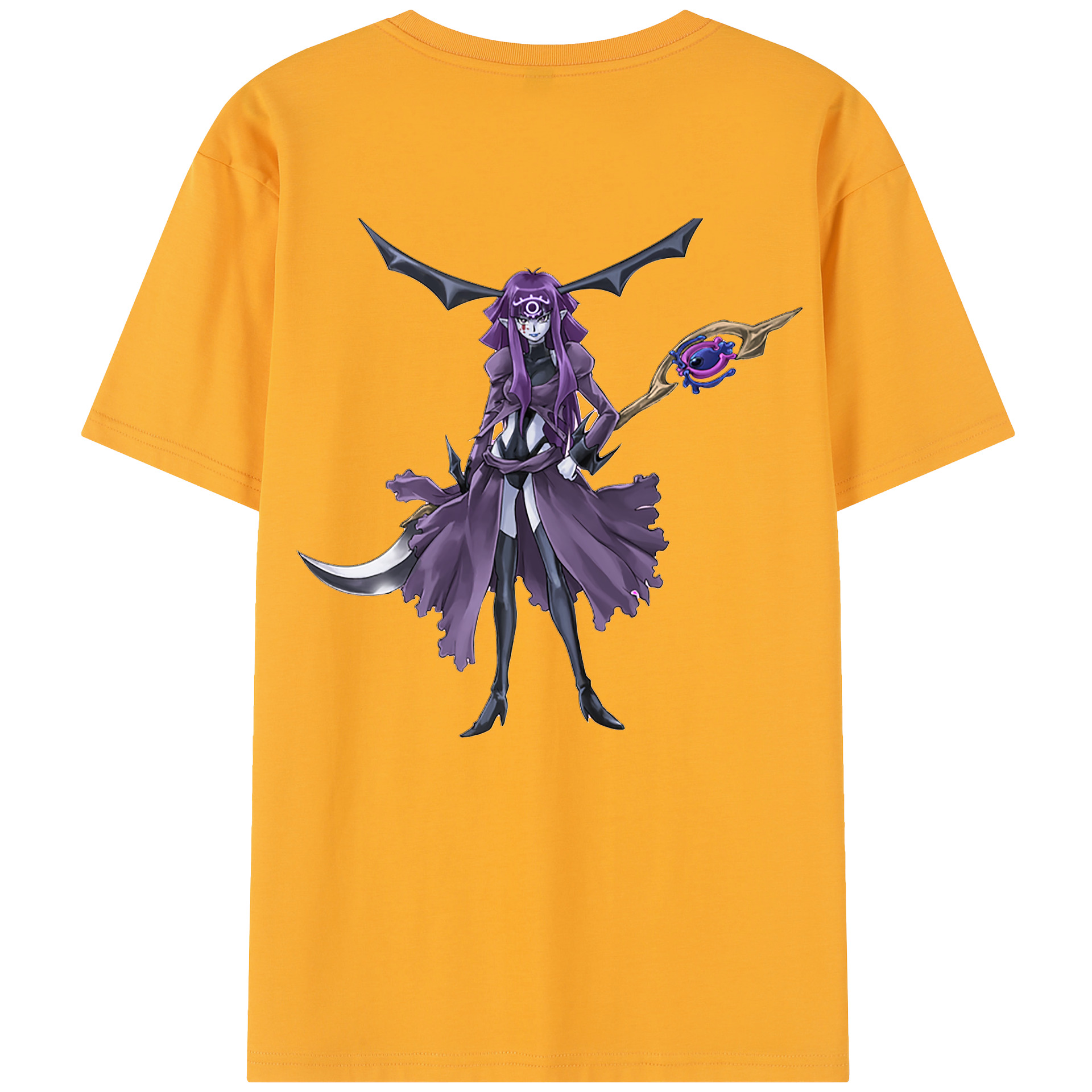 （画像用） 遊☆戯☆王 Yu-Gi-Oh! レディース半袖Tシャツ(バックプリント)