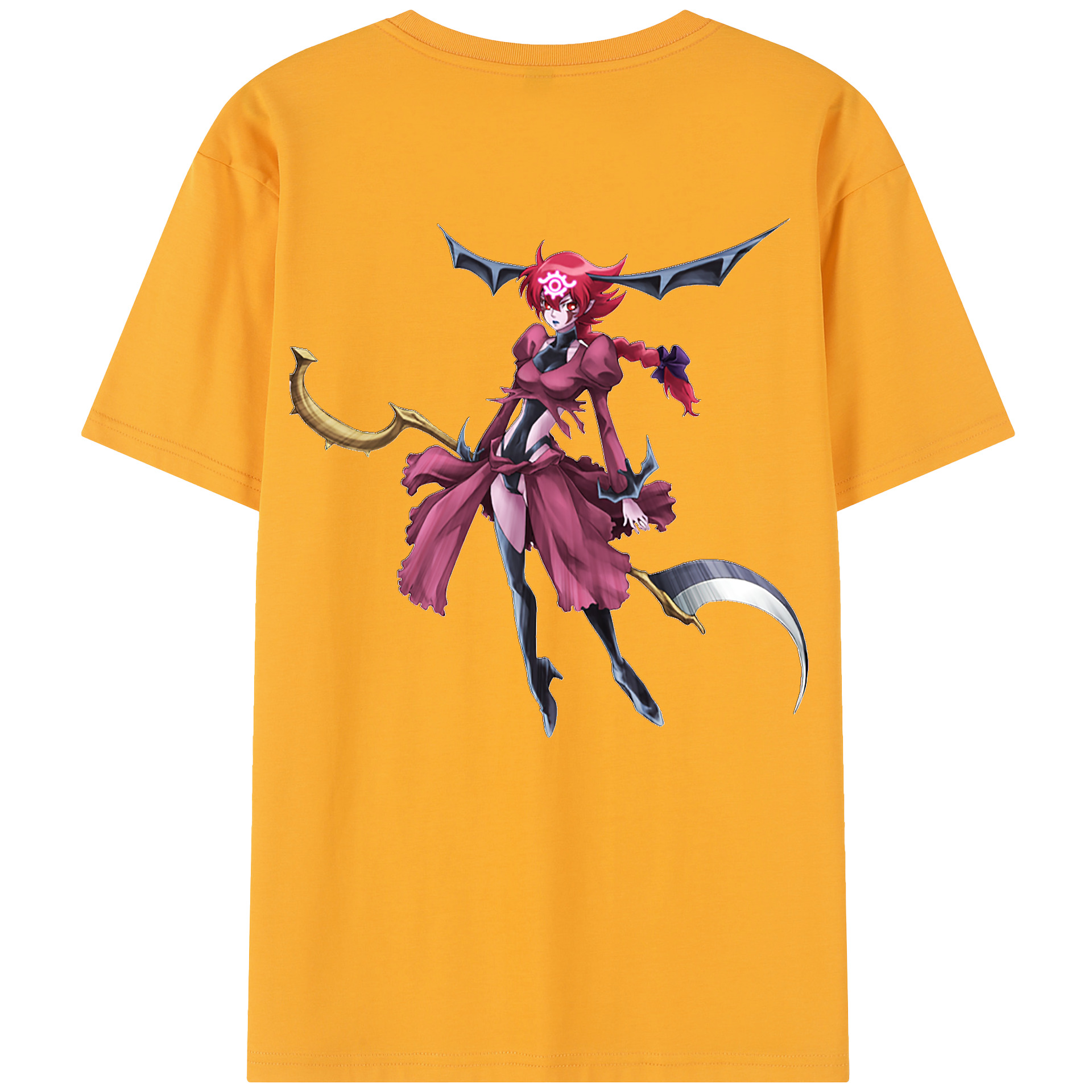 （画像用） 遊☆戯☆王 Yu-Gi-Oh! レディース半袖Tシャツ(バックプリント)