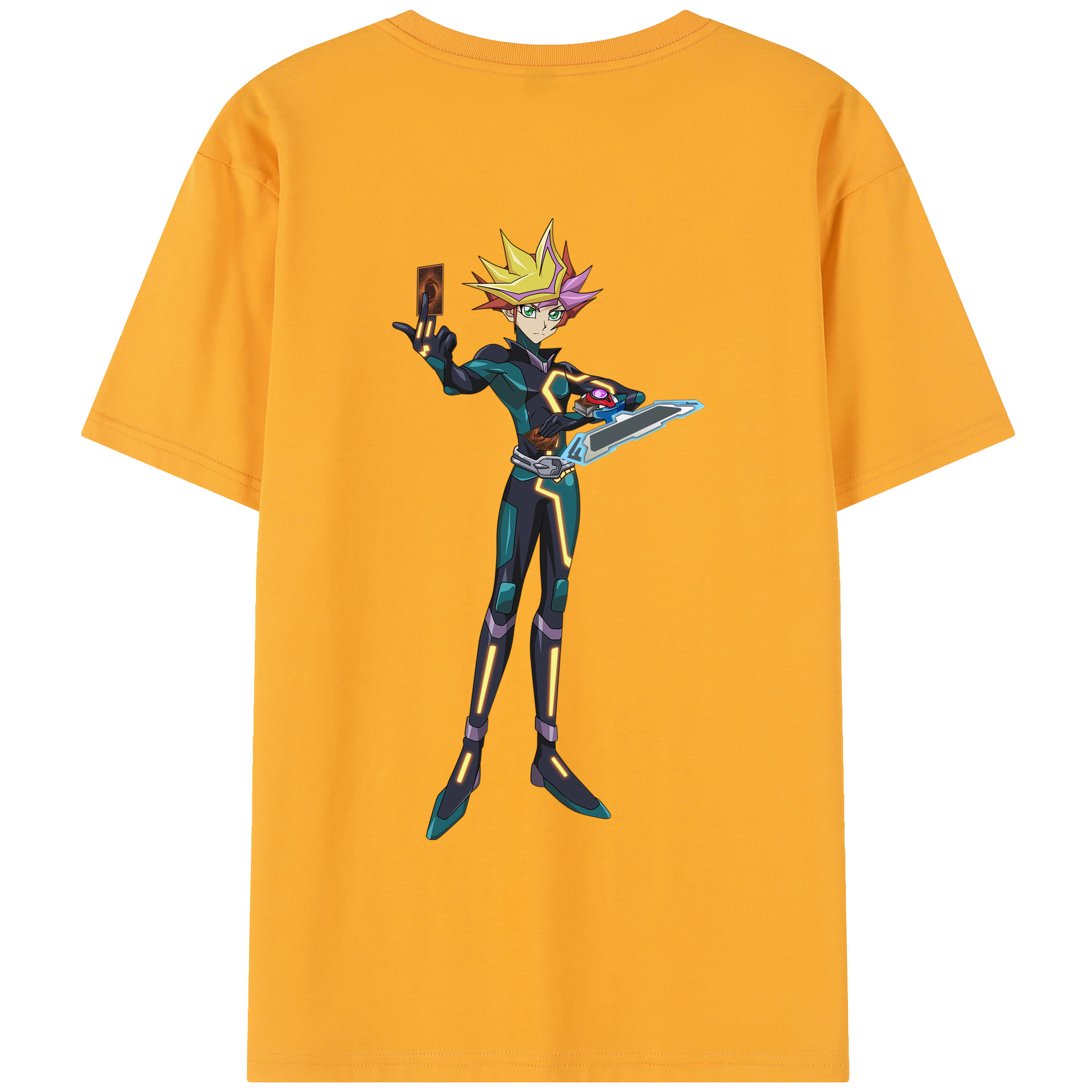 （画像用） 遊☆戯☆王 Yu-Gi-Oh! レディース半袖Tシャツ(バックプリント)