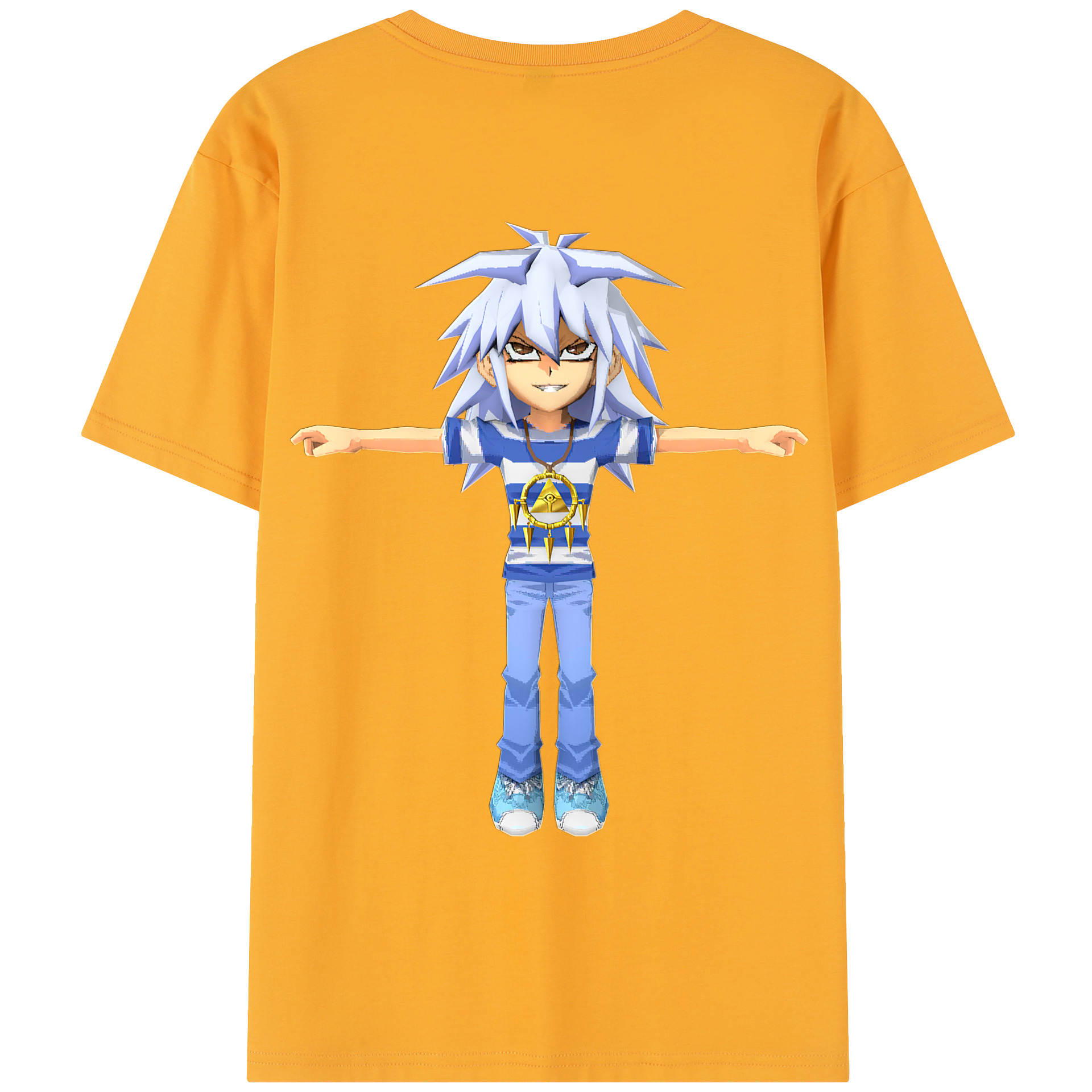 （画像用） 遊☆戯☆王 Yu-Gi-Oh! レディース半袖Tシャツ(バックプリント)