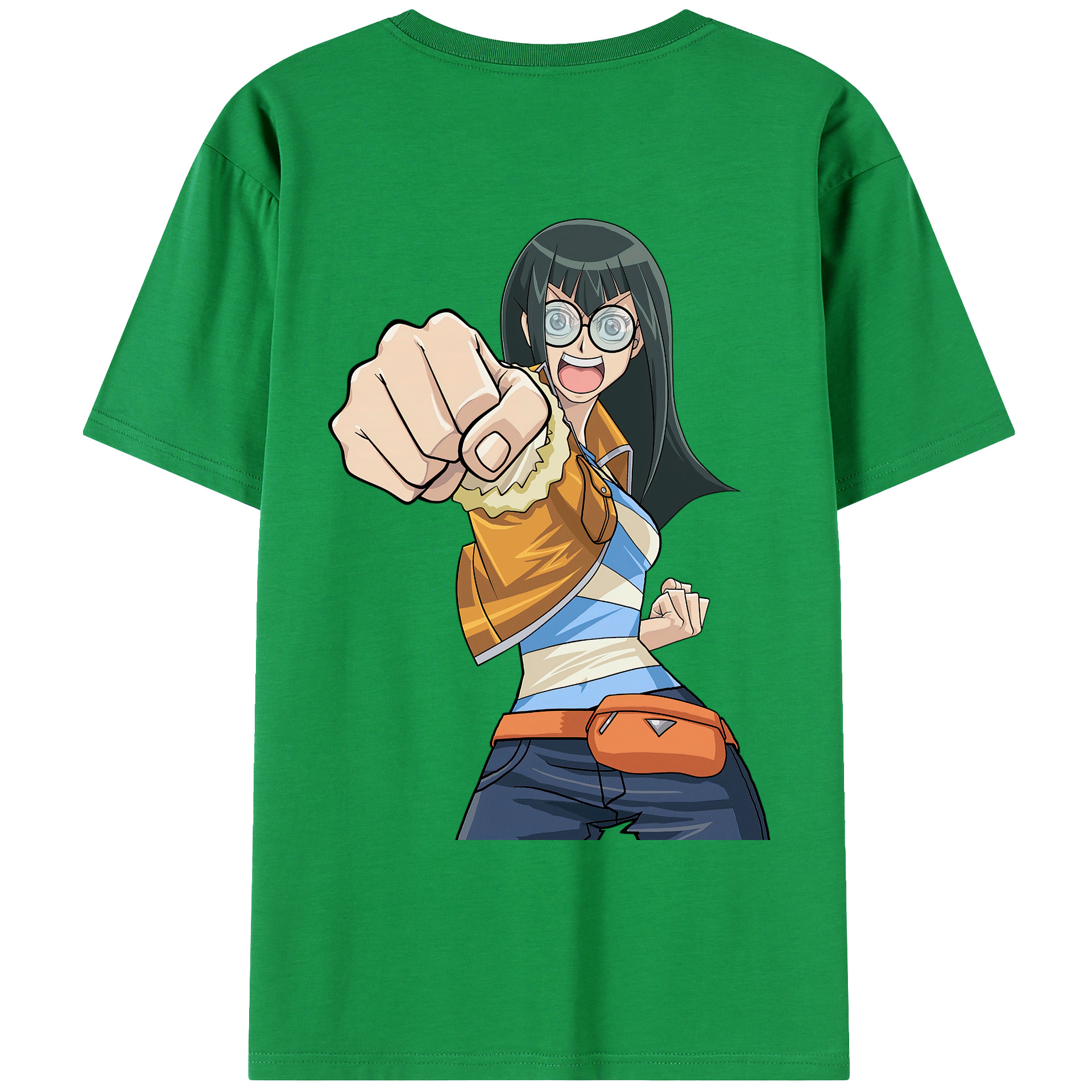 （画像用） 遊☆戯☆王 Yu-Gi-Oh! レディース半袖Tシャツ(バックプリント)