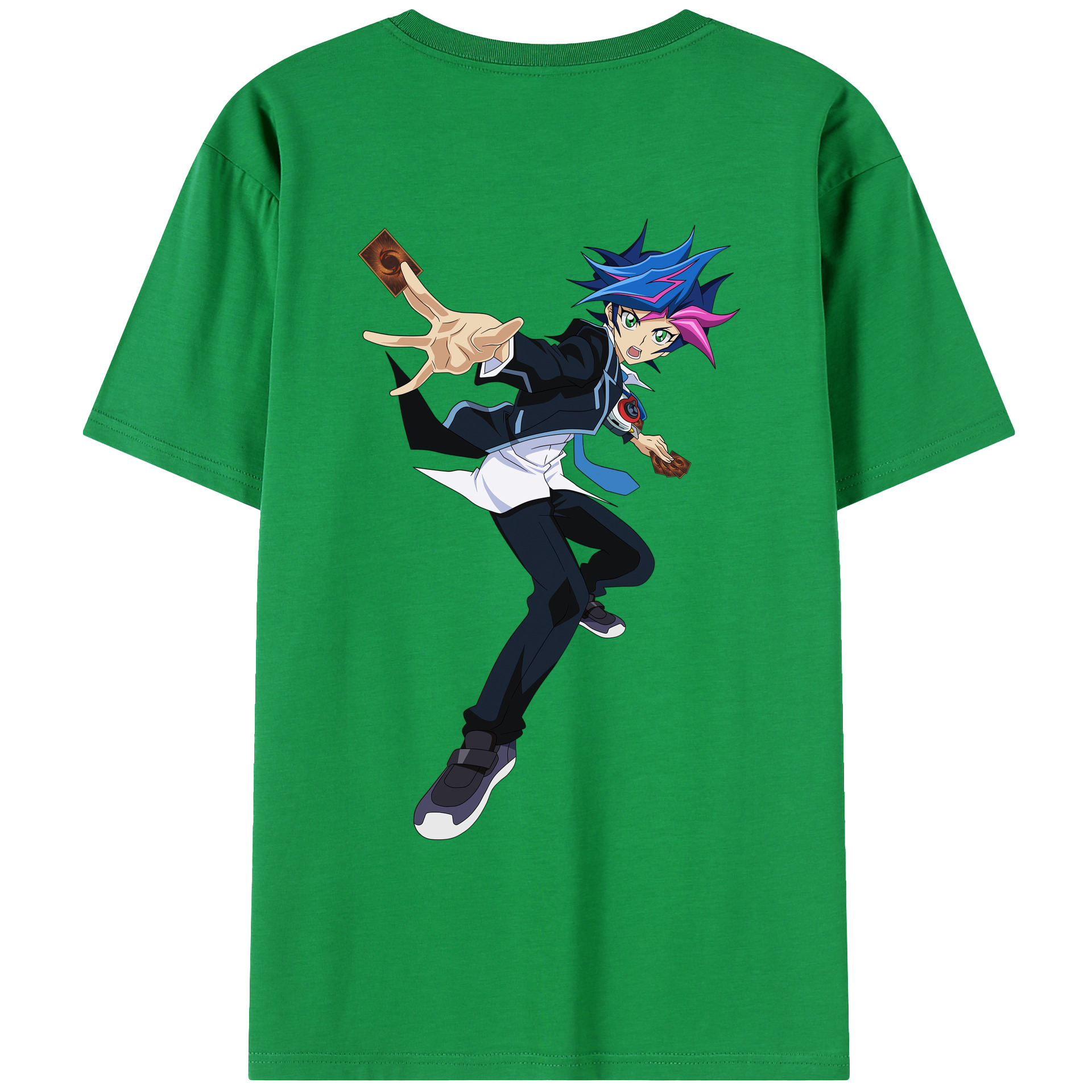 （画像用） 遊☆戯☆王 Yu-Gi-Oh! レディース半袖Tシャツ(バックプリント)