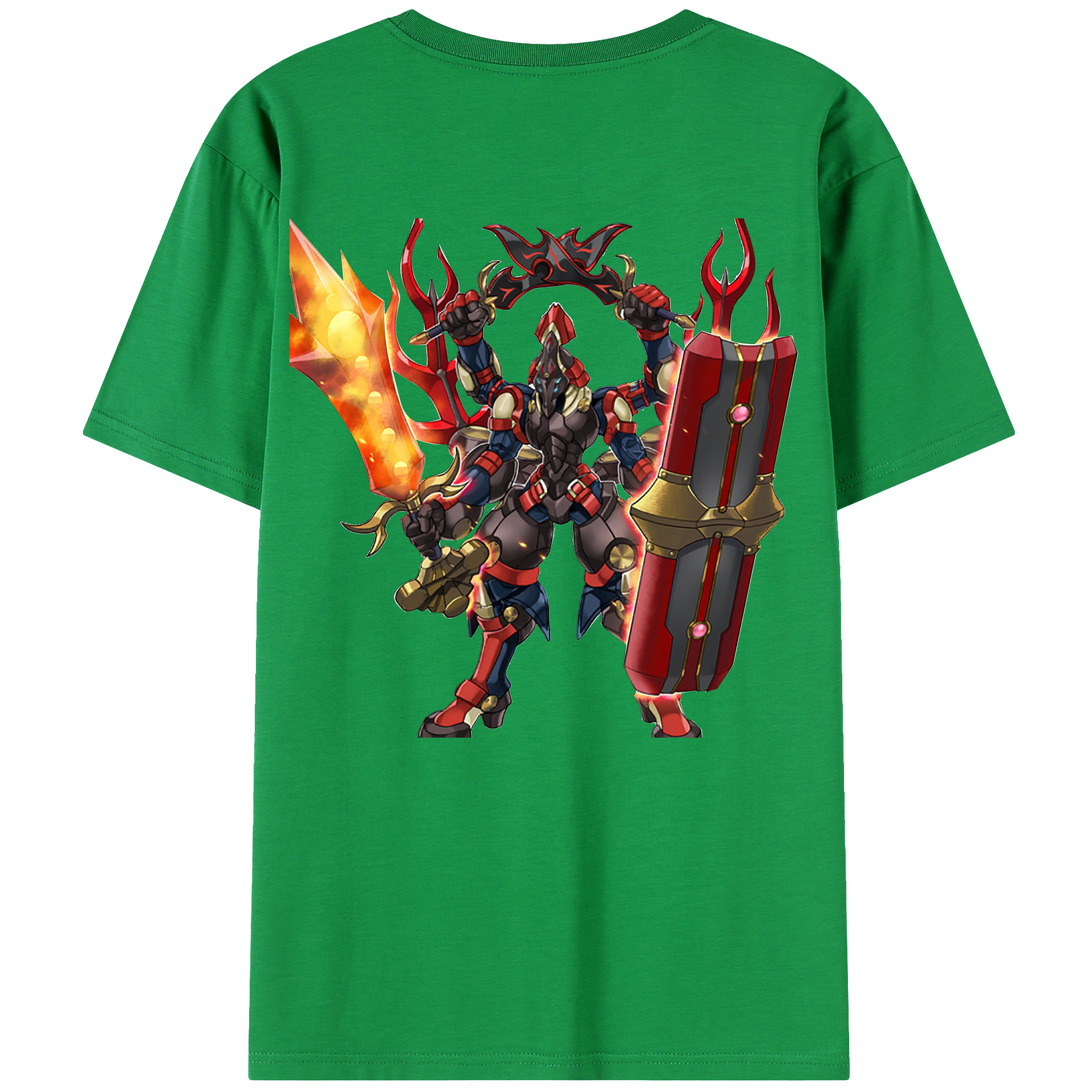 （画像用） 遊☆戯☆王 Yu-Gi-Oh! レディース半袖Tシャツ(バックプリント)