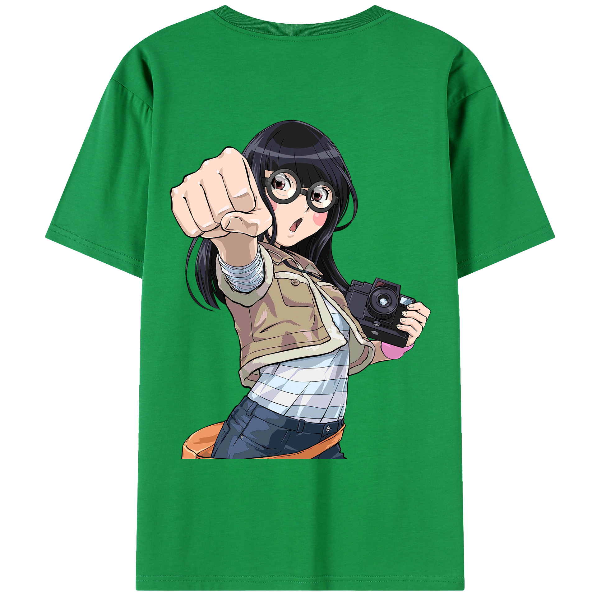 （画像用） 遊☆戯☆王 Yu-Gi-Oh! レディース半袖Tシャツ(バックプリント)