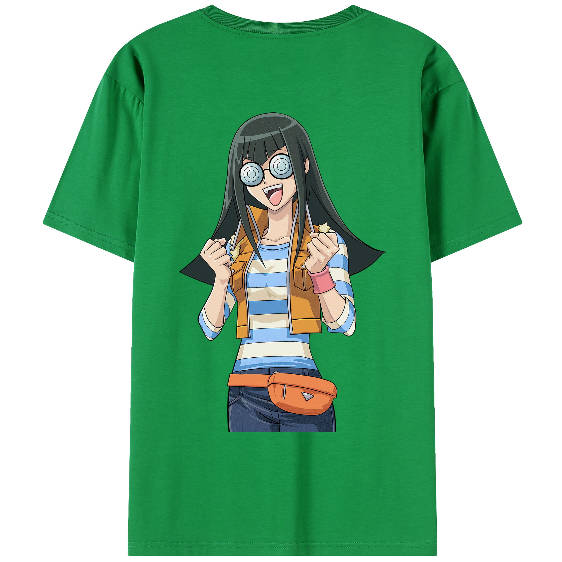（画像用） 遊☆戯☆王 Yu-Gi-Oh! レディース半袖Tシャツ(バックプリント)