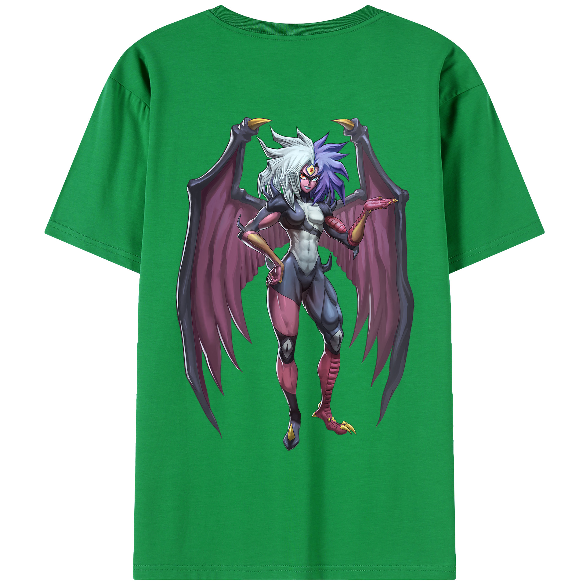 （画像用） 遊☆戯☆王 Yu-Gi-Oh! レディース半袖Tシャツ(バックプリント)