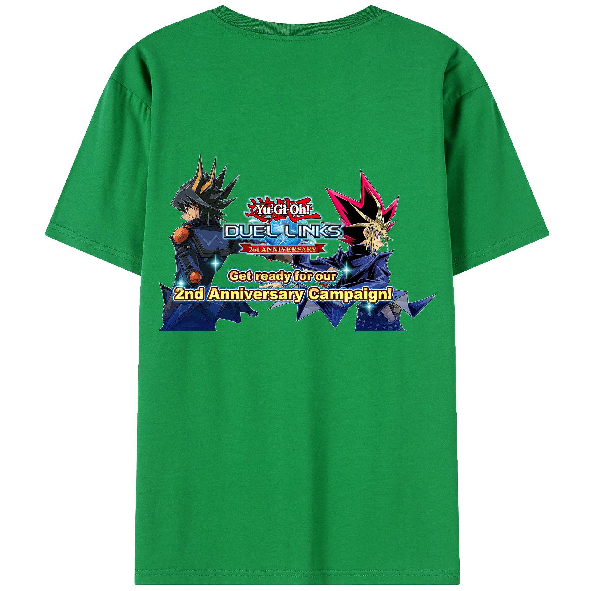 （画像用） 遊☆戯☆王 Yu-Gi-Oh! レディース半袖Tシャツ(バックプリント)