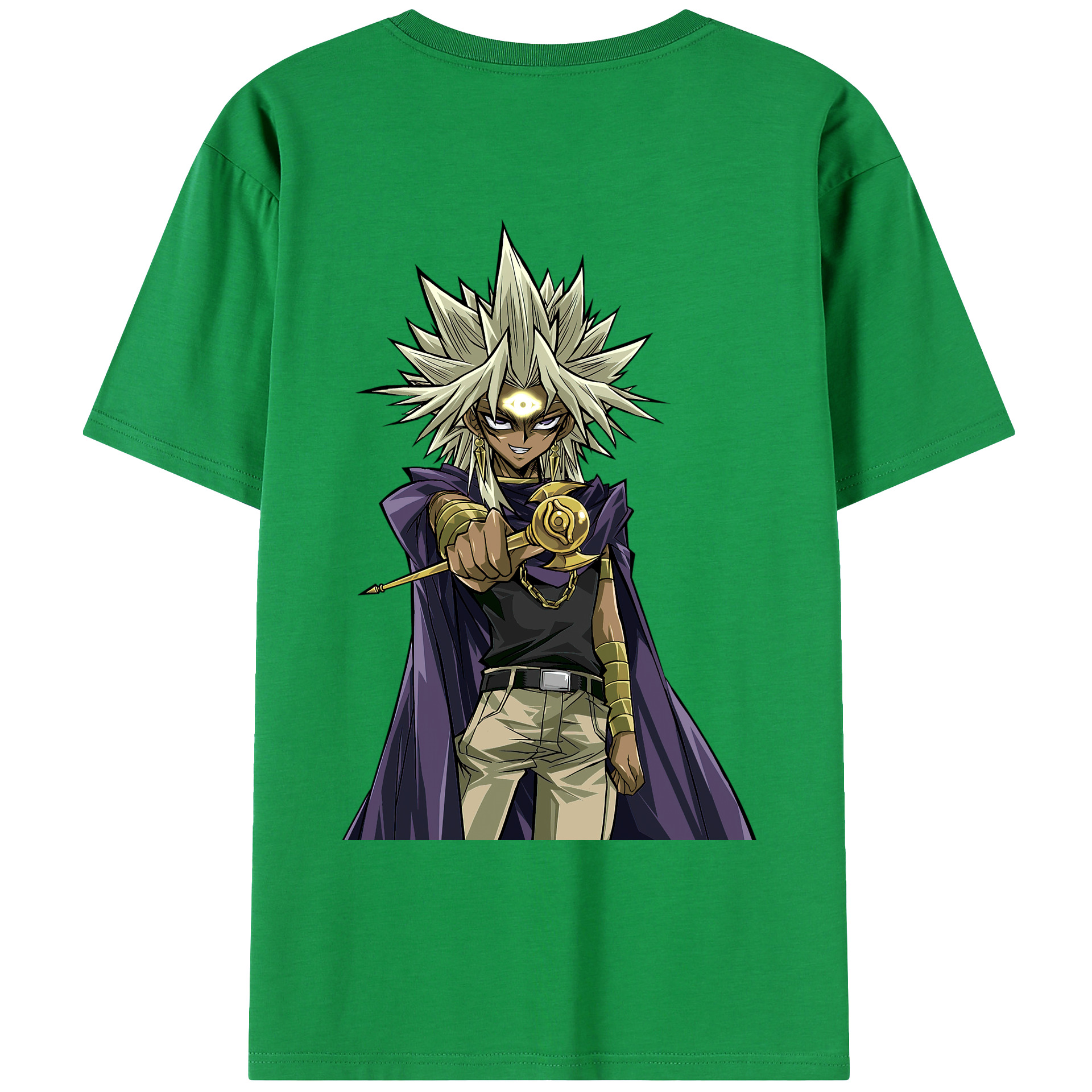 （画像用） 遊☆戯☆王 Yu-Gi-Oh! レディース半袖Tシャツ(バックプリント)