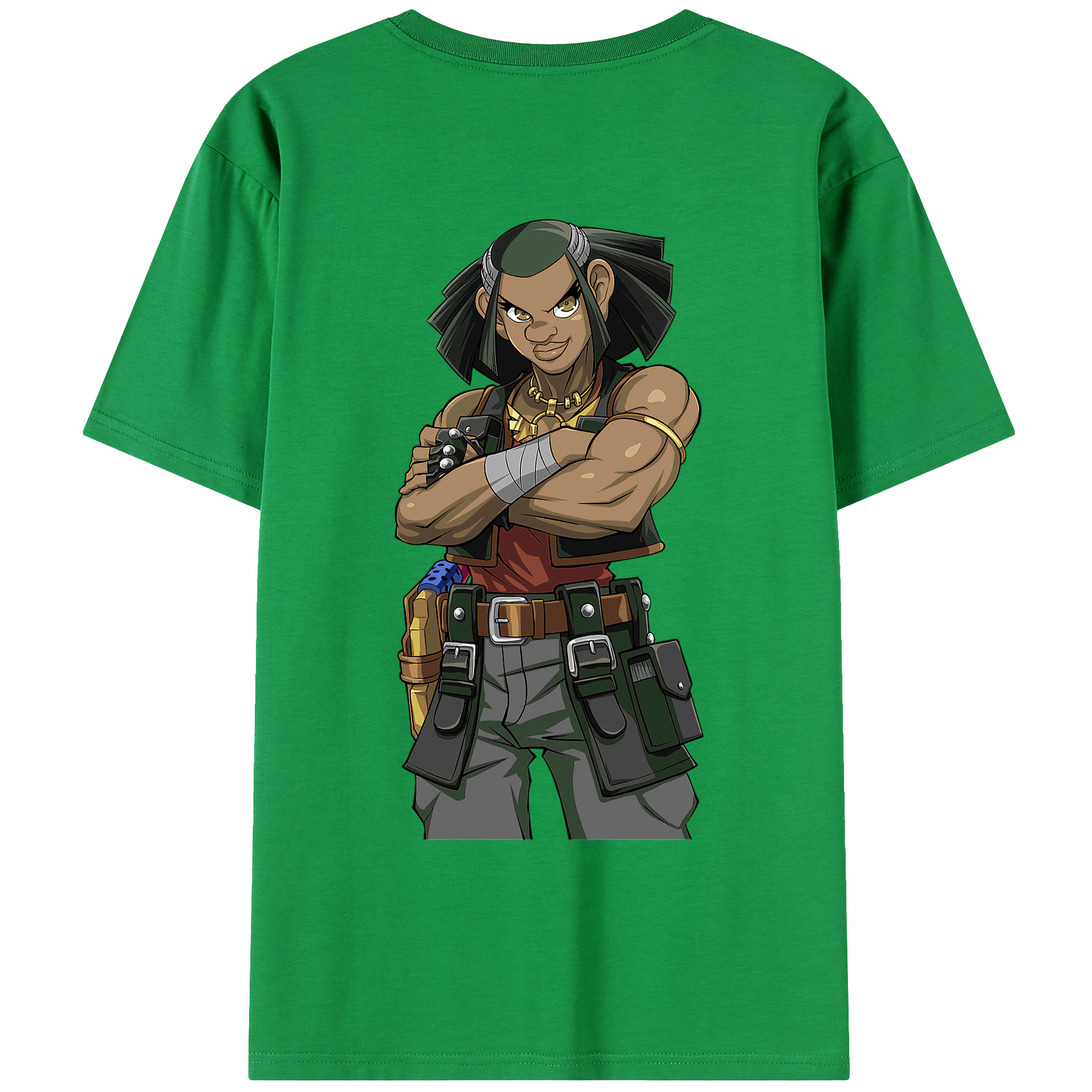 （画像用） 遊☆戯☆王 Yu-Gi-Oh! レディース半袖Tシャツ(バックプリント)
