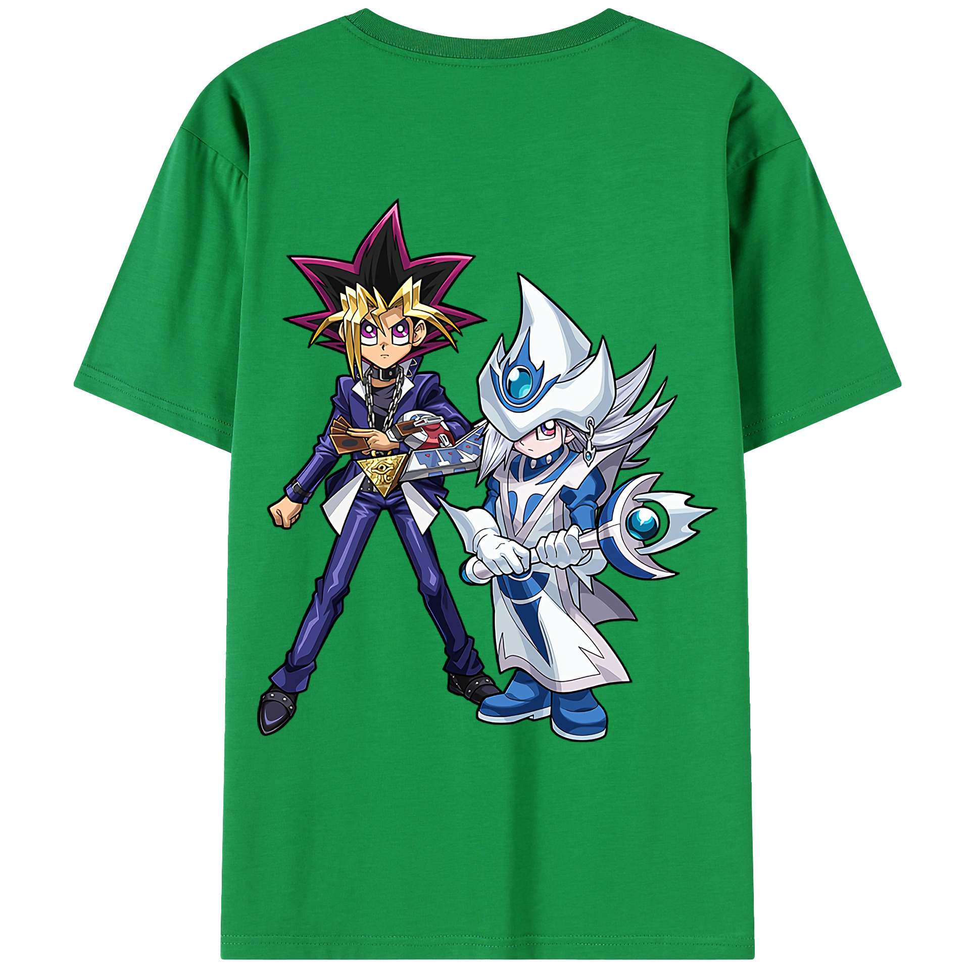 （画像用） 遊☆戯☆王 Yu-Gi-Oh! レディース半袖Tシャツ(バックプリント)