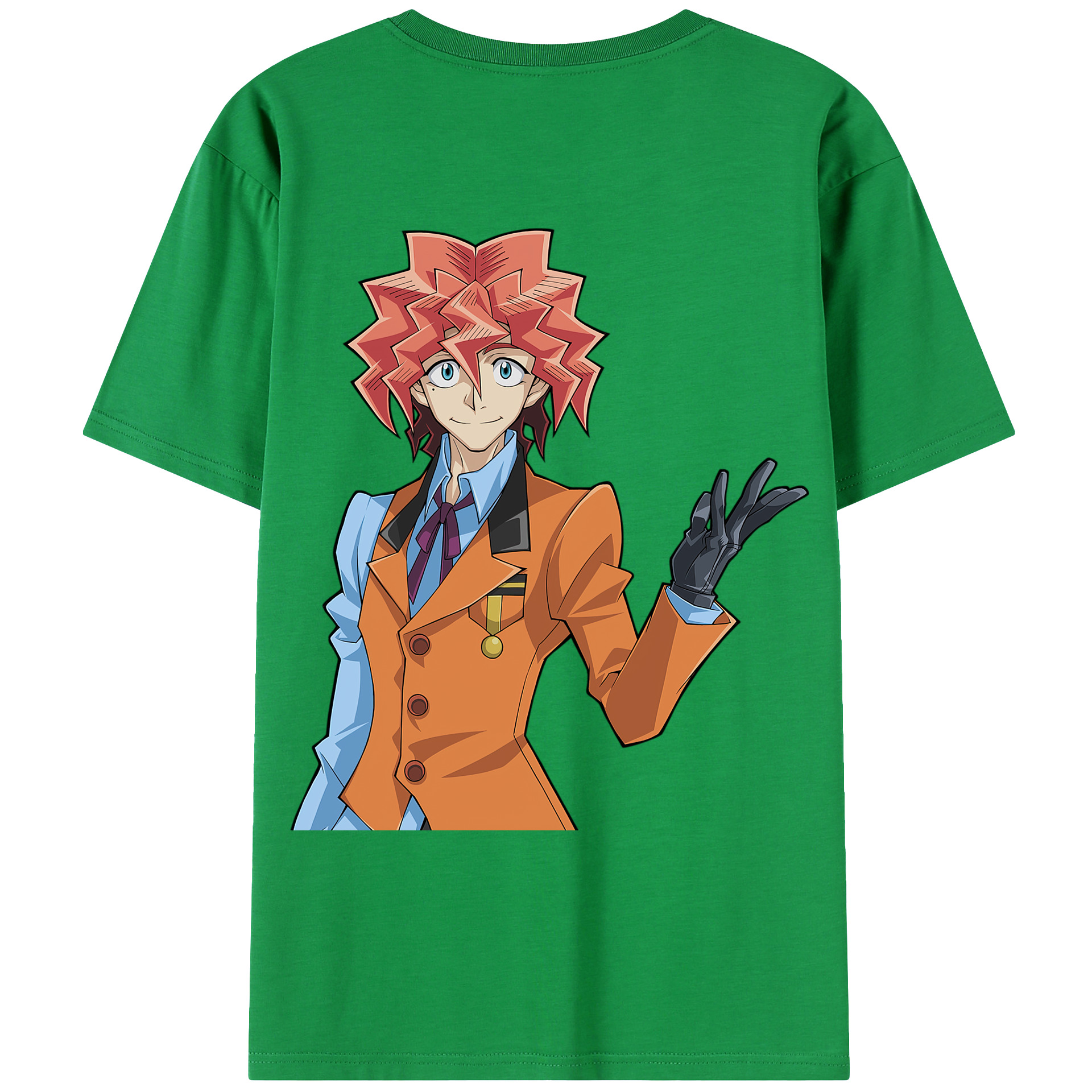 遊☆戯☆王 Yu-Gi-Oh! レディース半袖Tシャツ(バックプリント)