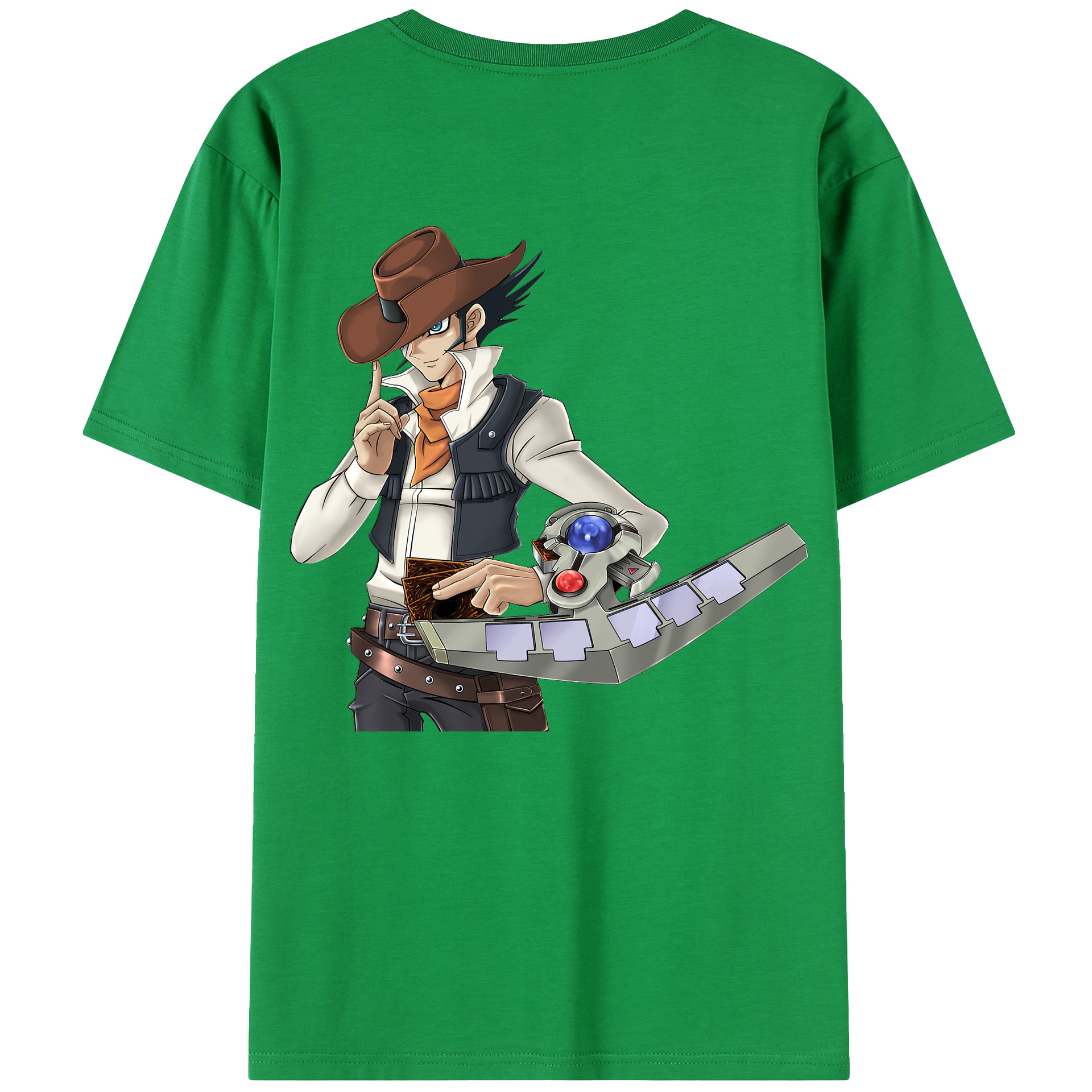 遊☆戯☆王 Yu-Gi-Oh! レディース半袖Tシャツ(バックプリント)