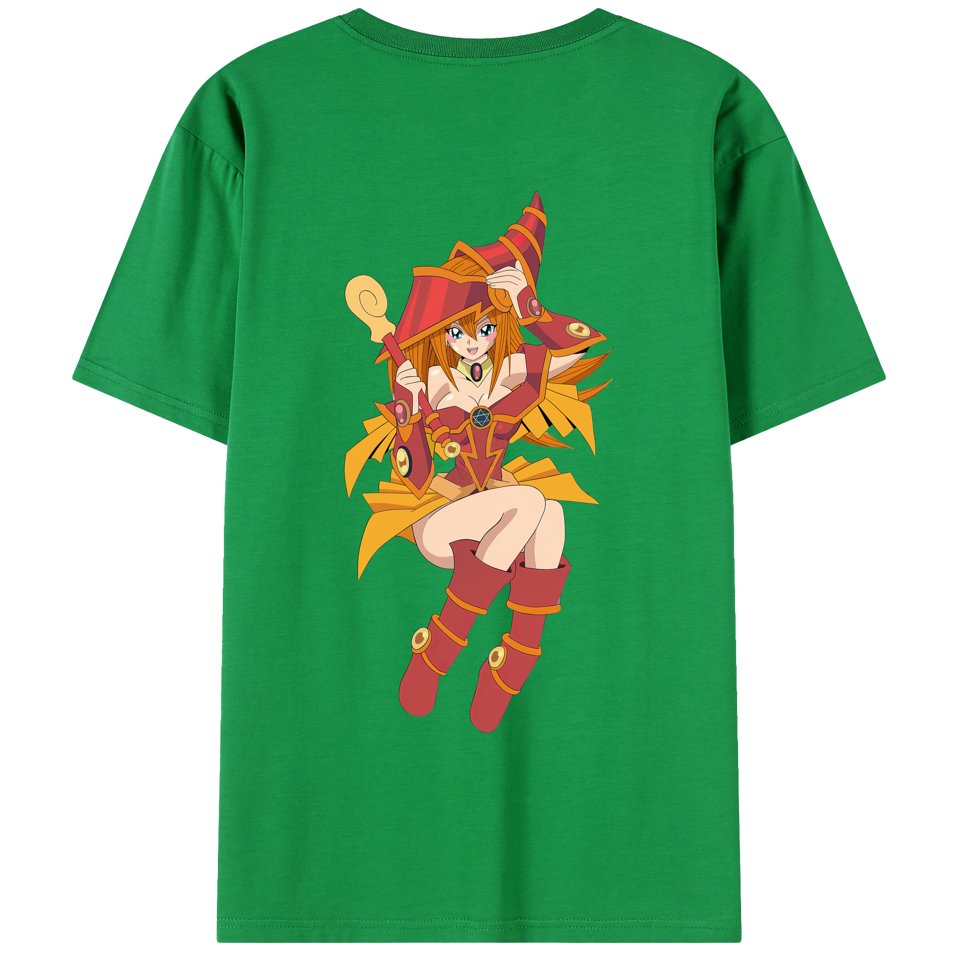 （画像用） 遊☆戯☆王 Yu-Gi-Oh! レディース半袖Tシャツ(バックプリント)