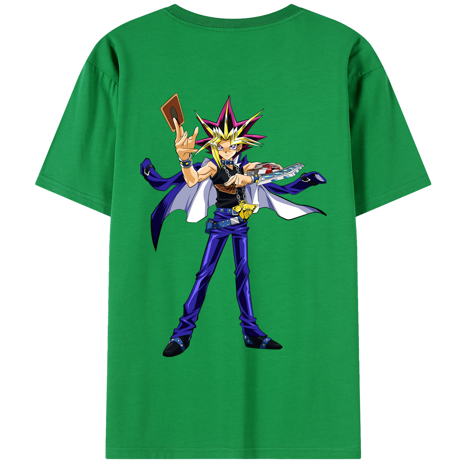 （画像用） 遊☆戯☆王 Yu-Gi-Oh! レディース半袖Tシャツ(バックプリント)