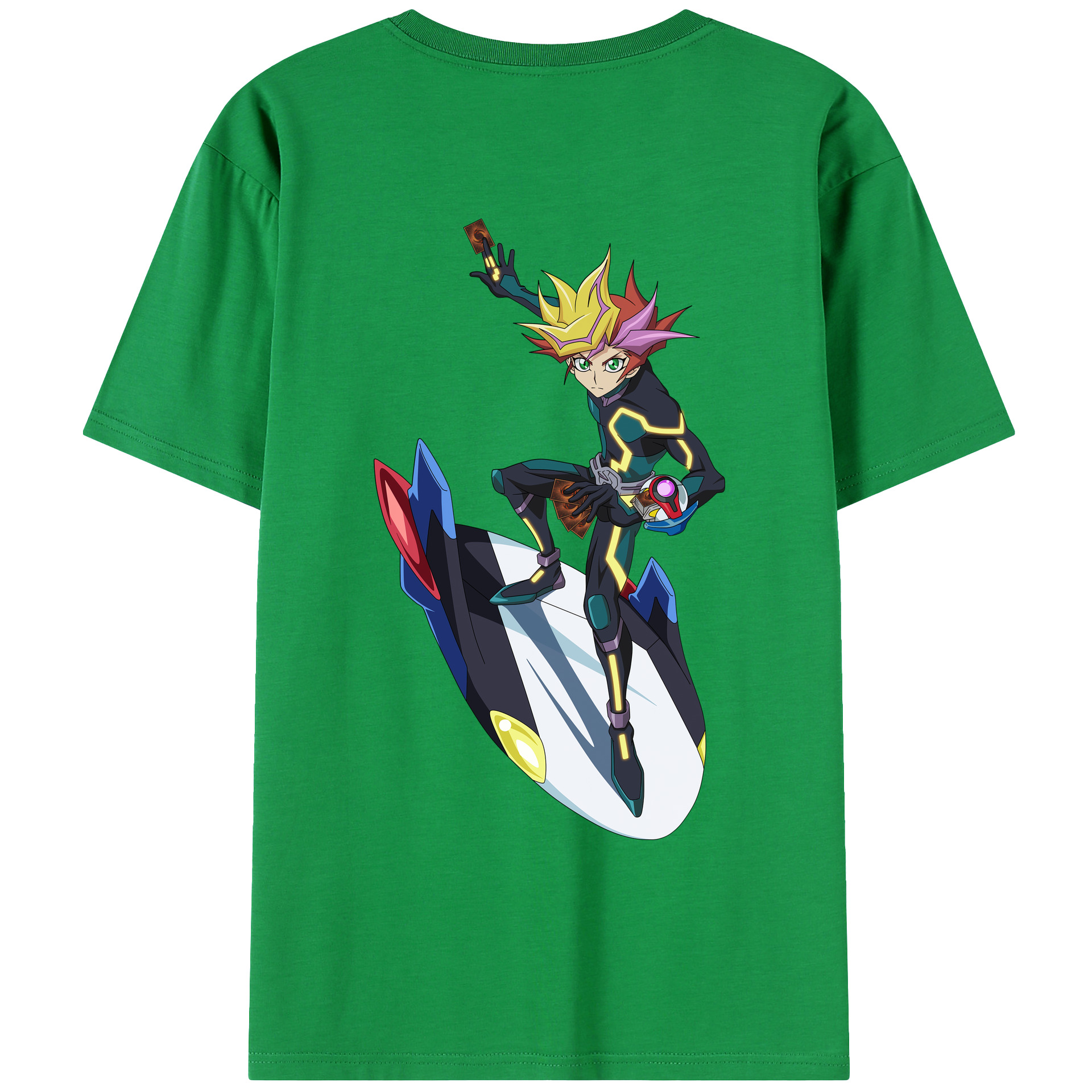 （画像用） 遊☆戯☆王 Yu-Gi-Oh! レディース半袖Tシャツ(バックプリント)