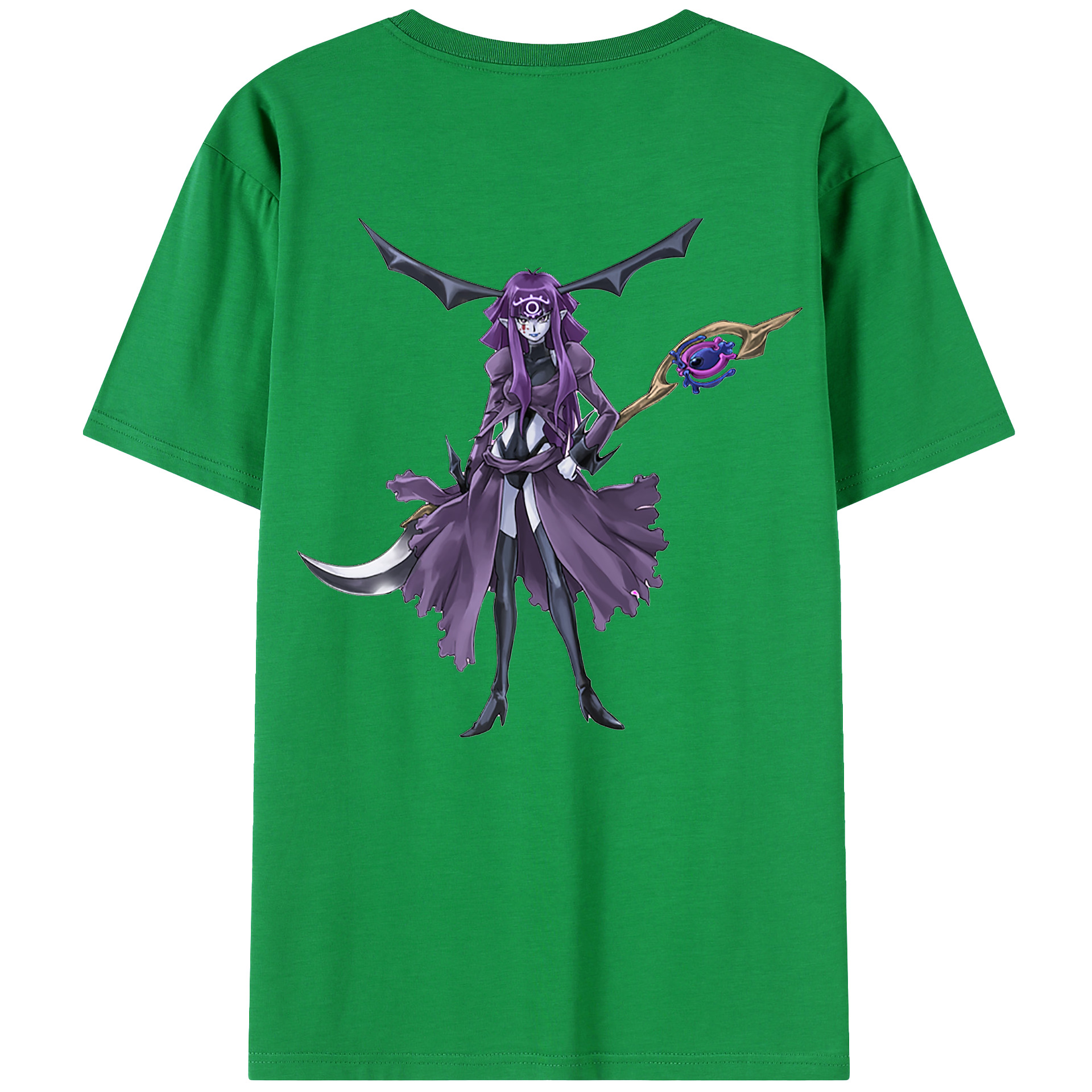 （画像用） 遊☆戯☆王 Yu-Gi-Oh! レディース半袖Tシャツ(バックプリント)