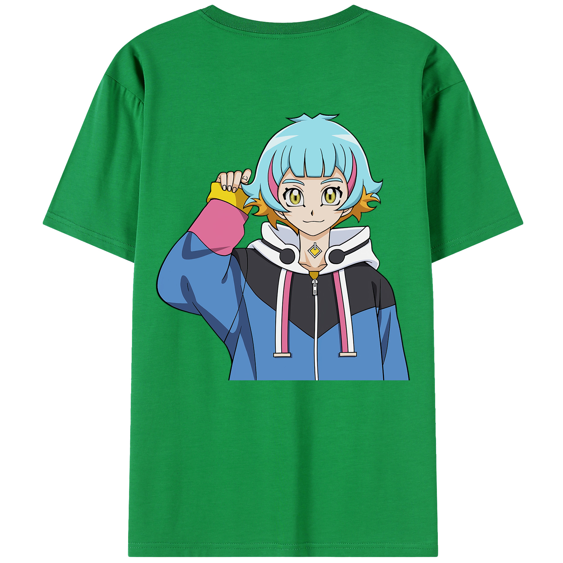 （画像用） 遊☆戯☆王 Yu-Gi-Oh! レディース半袖Tシャツ(バックプリント)