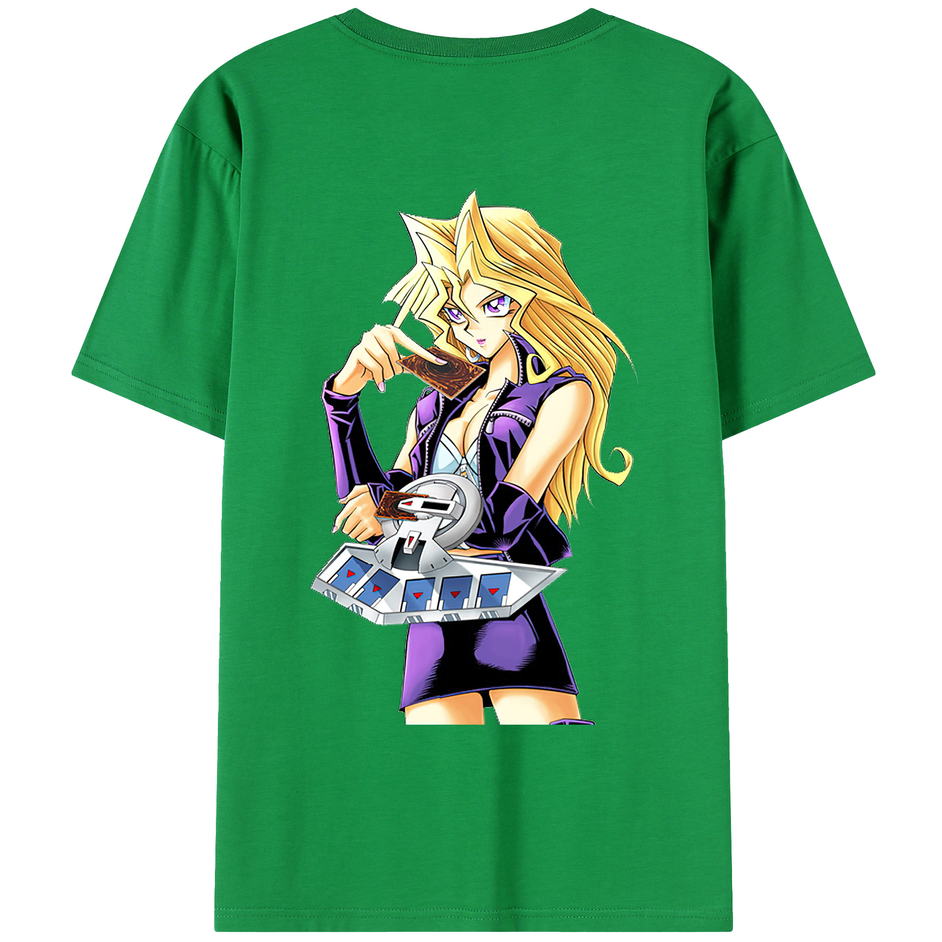 遊☆戯☆王 Yu-Gi-Oh! レディース半袖Tシャツ(バックプリント)