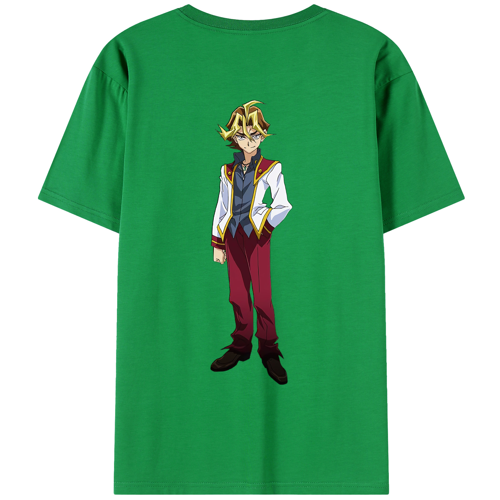 （画像用） 遊☆戯☆王 Yu-Gi-Oh! レディース半袖Tシャツ(バックプリント)