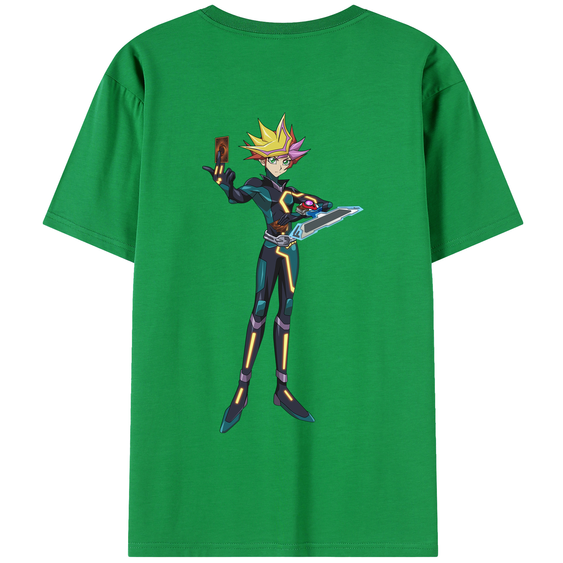 （画像用） 遊☆戯☆王 Yu-Gi-Oh! レディース半袖Tシャツ(バックプリント)